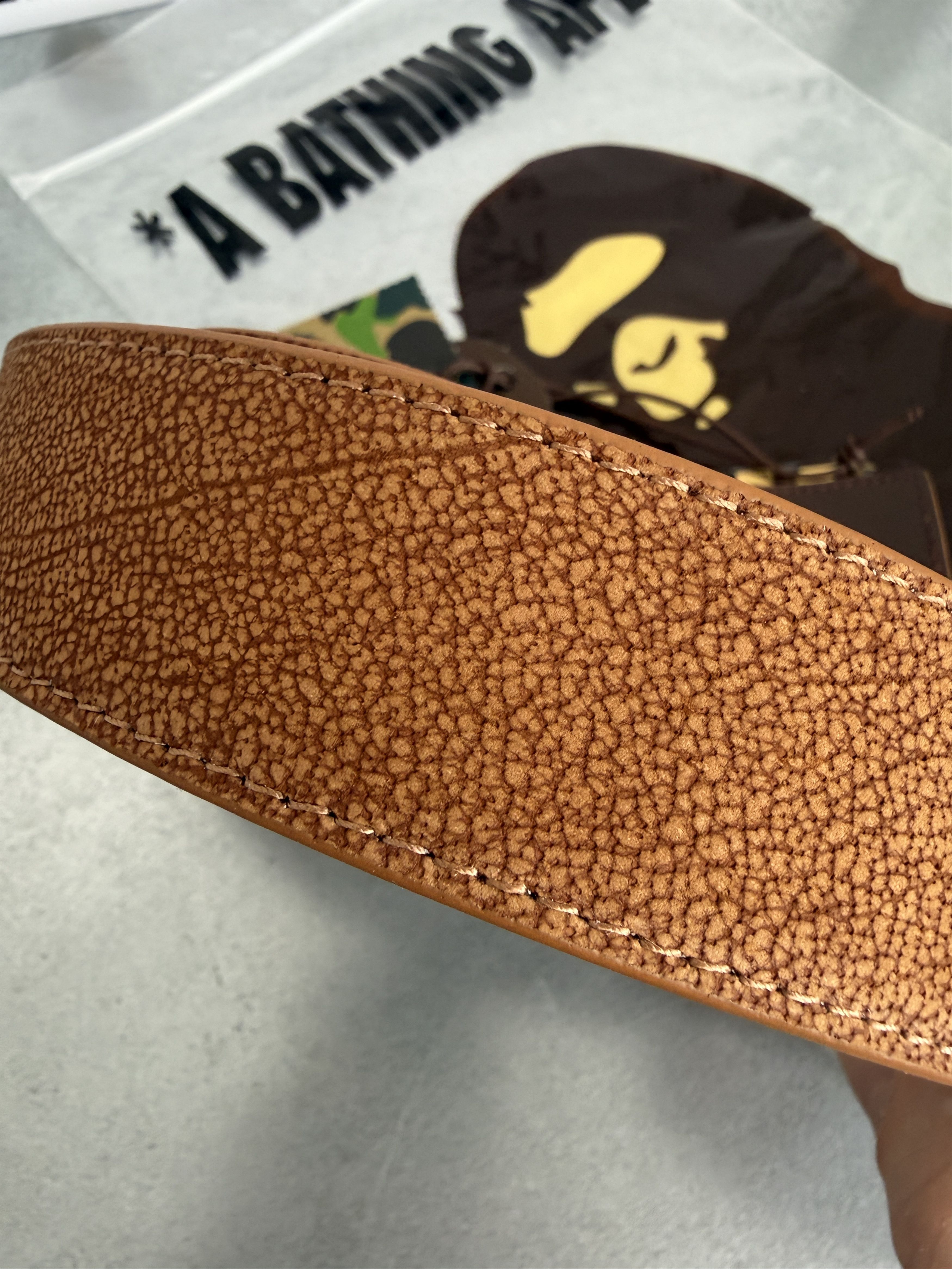 Bape BAPE REVERSIBLE LEATHER BELT Size ONE SIZE - 6 Thumbnail