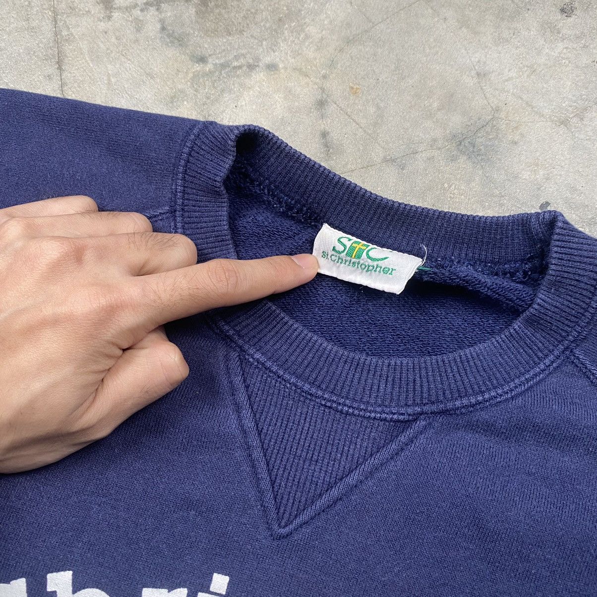 Sports Specialties × Vintage 90s Saint Christopher Tennis Club Boxy Crewneck Size US S / EU 44-46 / 1 - 5 Thumbnail