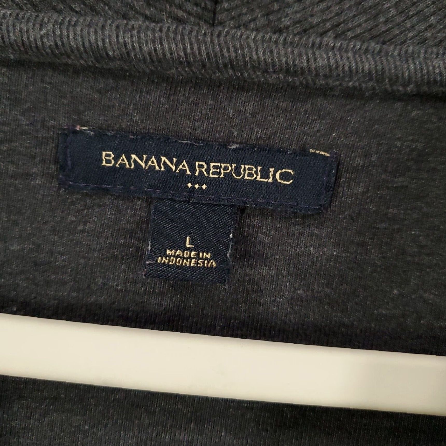 Banana Republic Banana Republic Sweater Adult Large Dark Gray Button Shawl Cowl Pockets Unisex Adults Pullovers Knit Pocketed Size US L / EU 52-54 / 3 - 4 Thumbnail