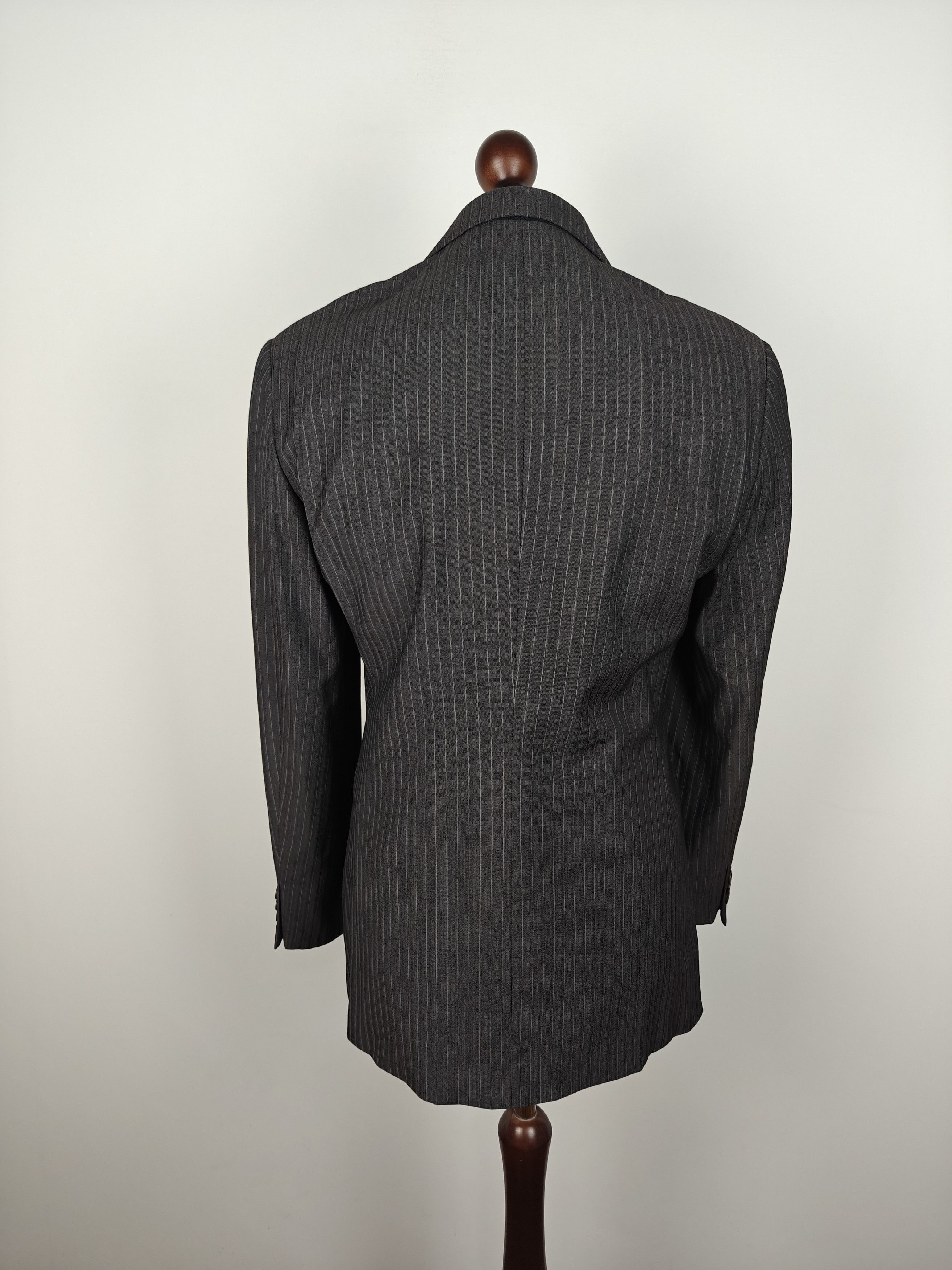 Armani Collezioni Armani Collezioni Blazer Wool Jacket Striped size 50/R Size 40R - 5 Thumbnail