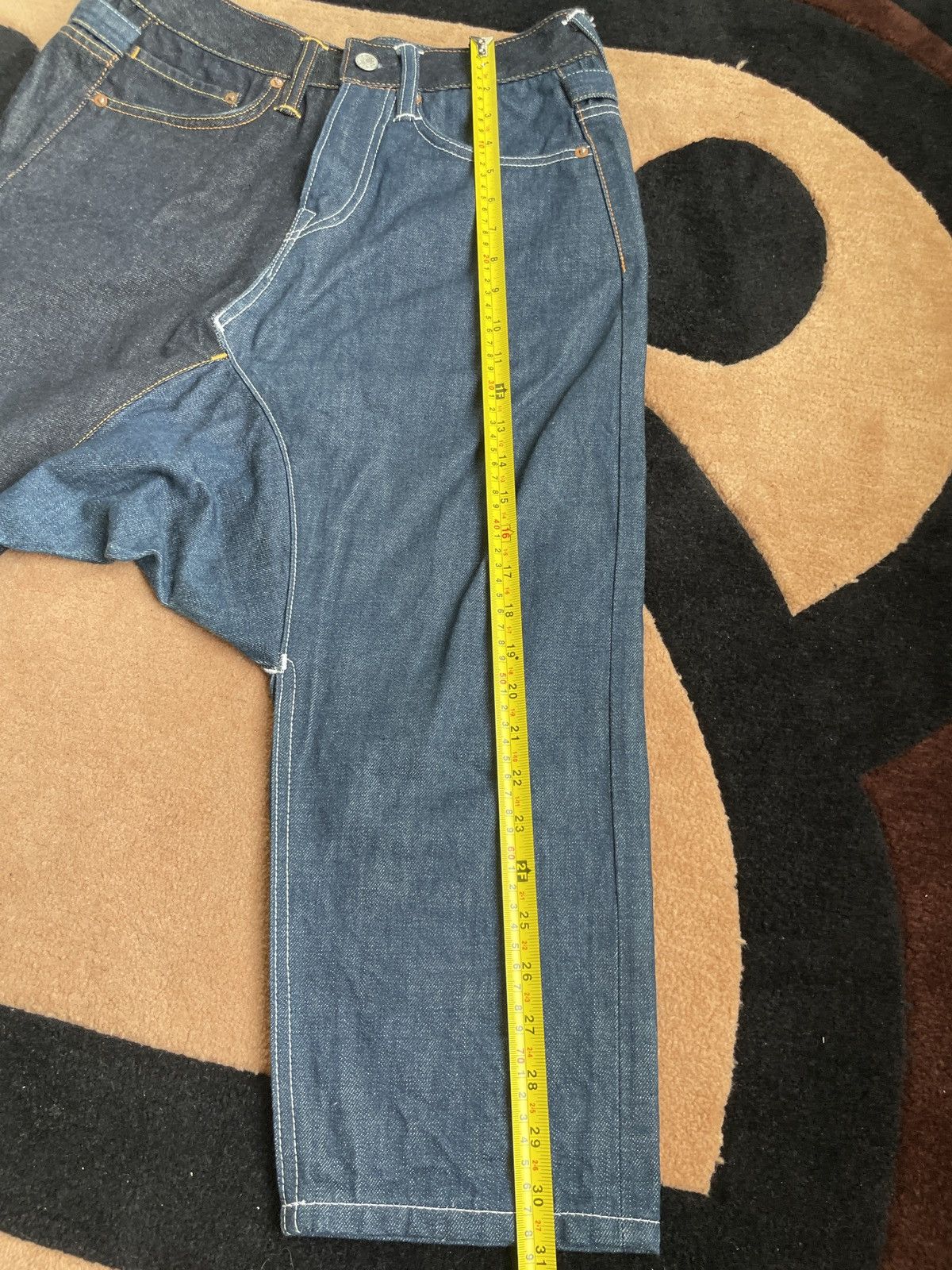 Evisu × Japanese Brand EVISU daicock style cropped pants！size:29 Size US 29 - 14 Thumbnail