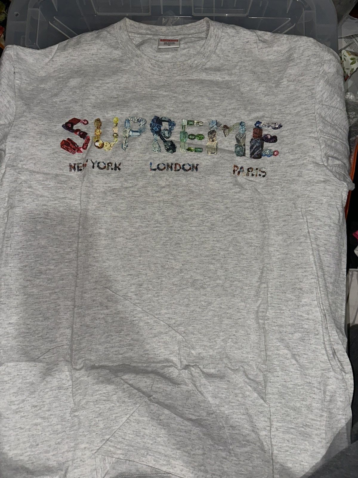 Supreme Supreme Rocks Tee (SS18) Size US M / EU 48-50 / 2 - 4 Thumbnail