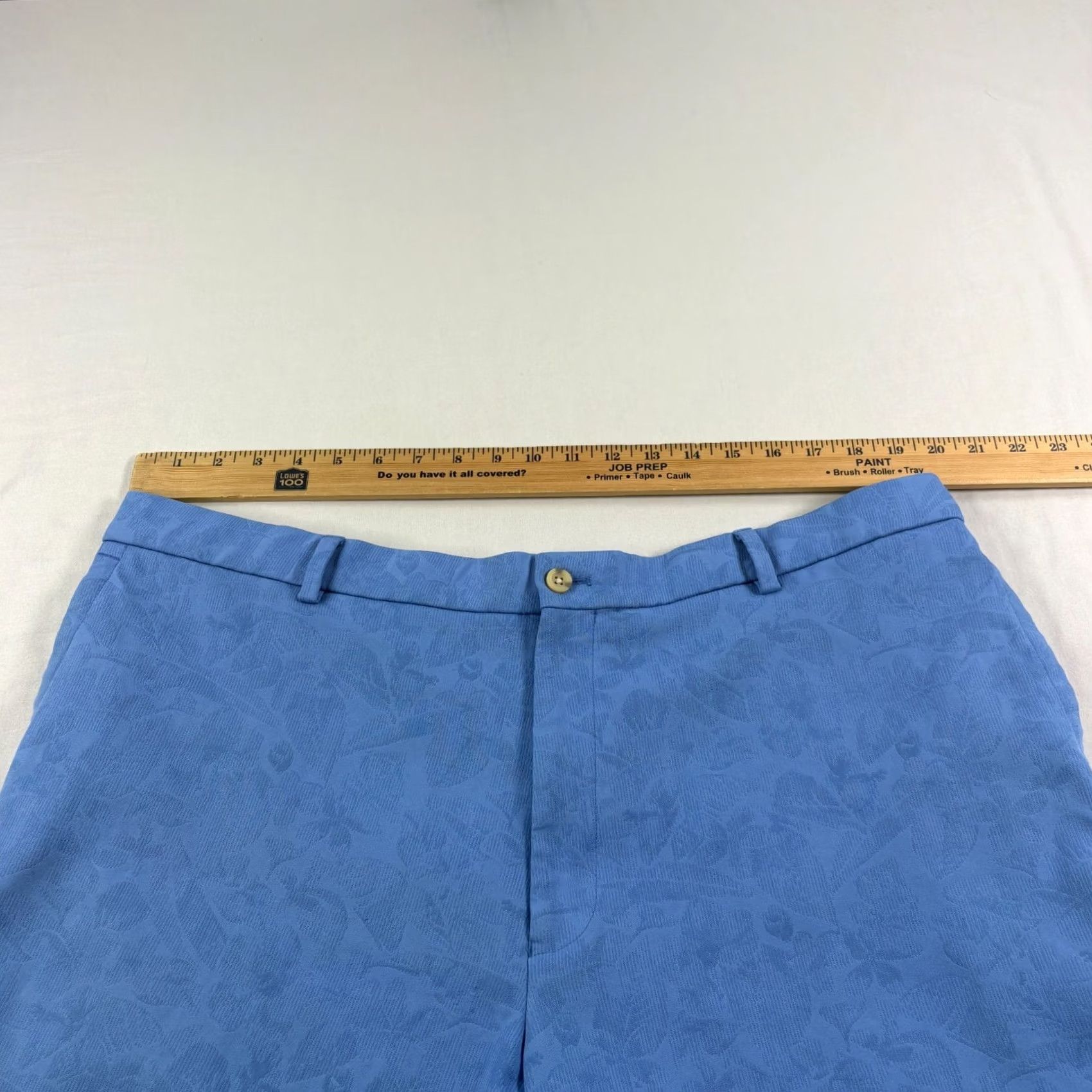 Peter Millar Peter Millar Shorts Mens Size 40 Blue Chino Salem Performance Golf Stretch Shirt? Size US 40 / EU 56 - 5 Thumbnail