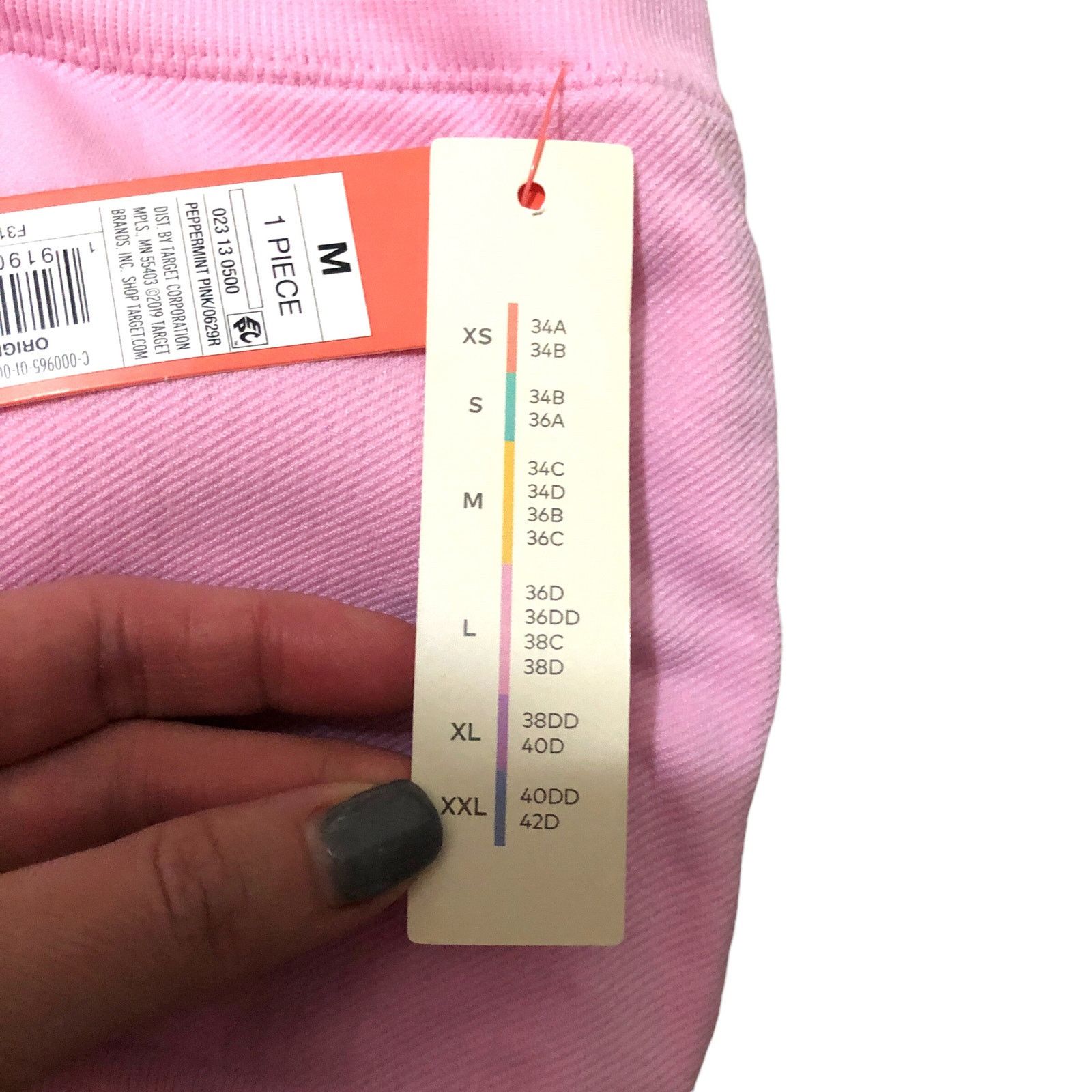 Other Ribbed Removable Pad Bandeau Bra - Medium (34C/D, 36B/C) Size ONE SIZE - 3 Thumbnail