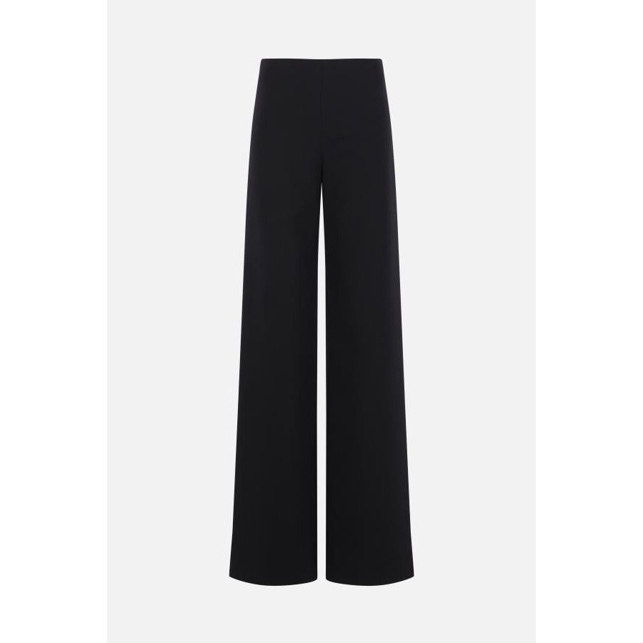 Gucci GUCCI Black Stretch Technical Wool Trousers New & Authentic Size 28" / US 6 / IT 42 - 1 Thumbnail
