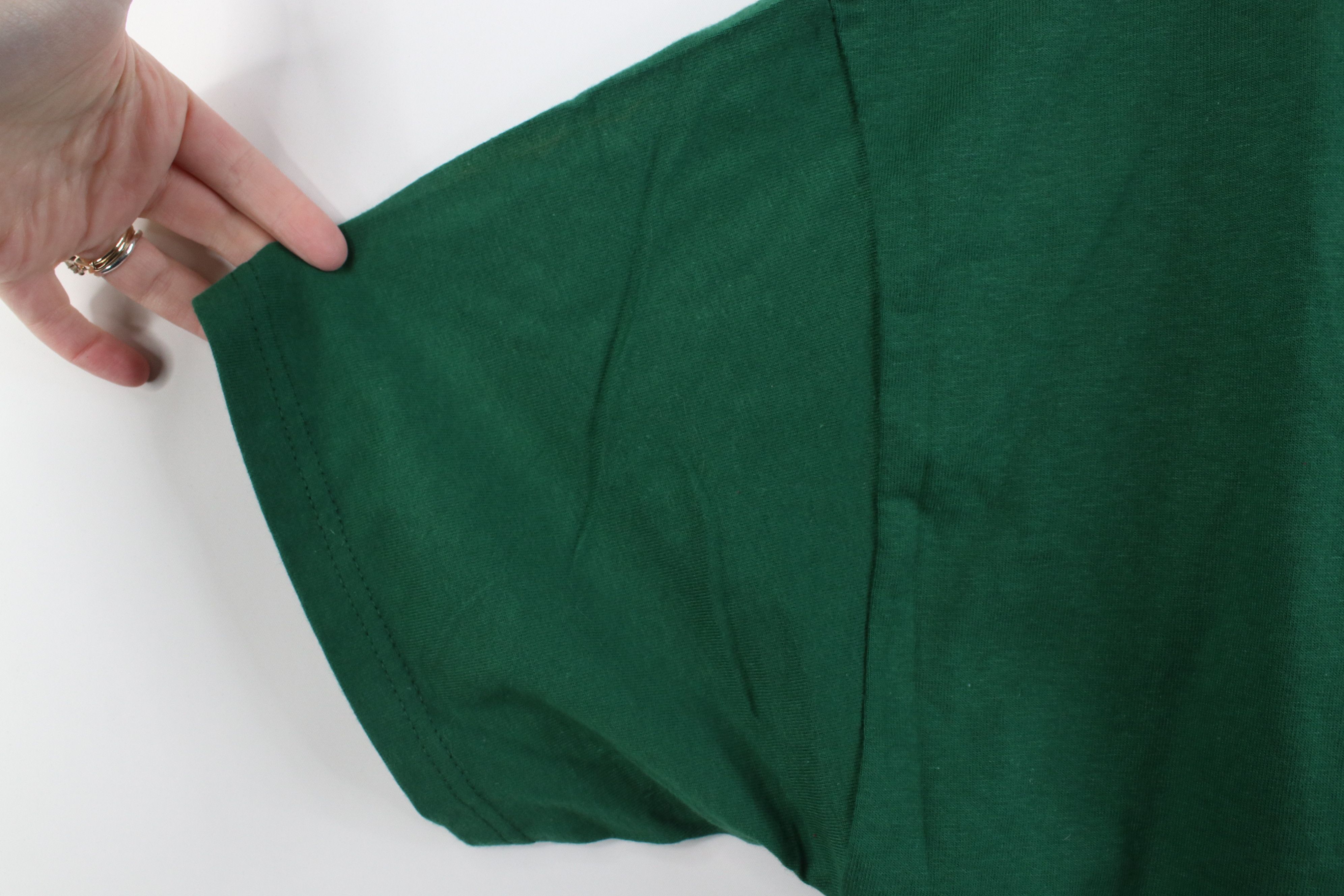Hanes Deadstock Vintage Y2K Hanes Beefy Pocket T-Shirt Green Size US XL / EU 56 / 4 - 7 Thumbnail