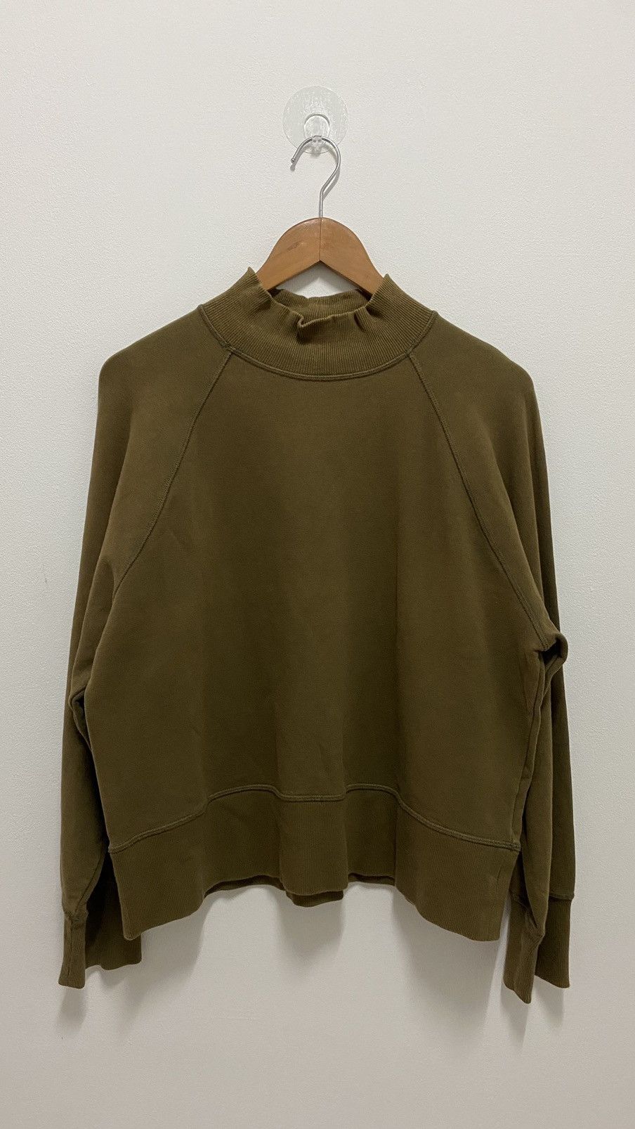 Maison Margiela Vintage Maison Martin Margiela 6 High Neck Crop Sweatshirts Size US S / EU 44-46 / 1 - 1 Thumbnail