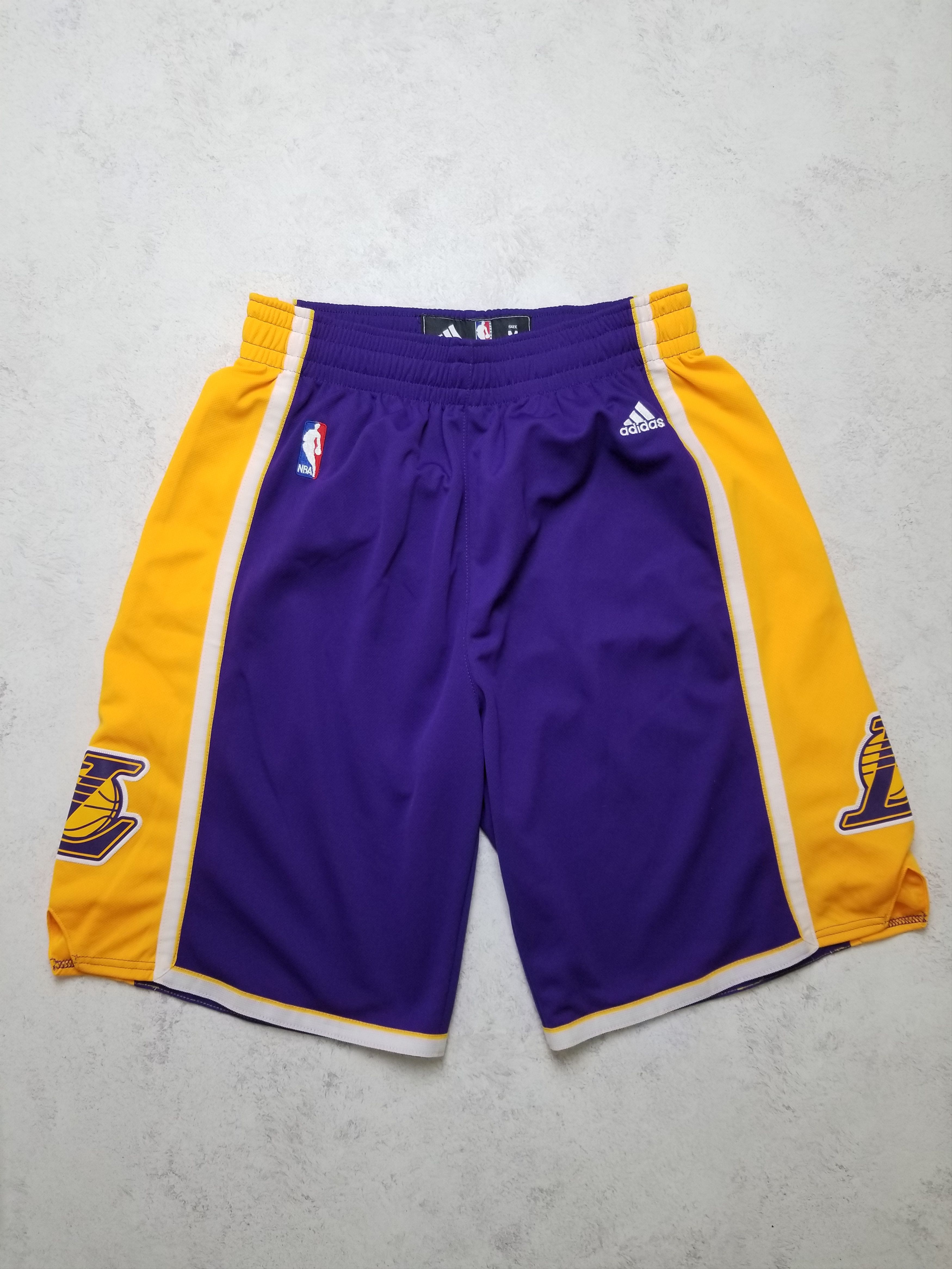 Adidas Los Angeles Lakers Adidas Swingman Shorts Size US 32 / EU 48 - 1 Thumbnail