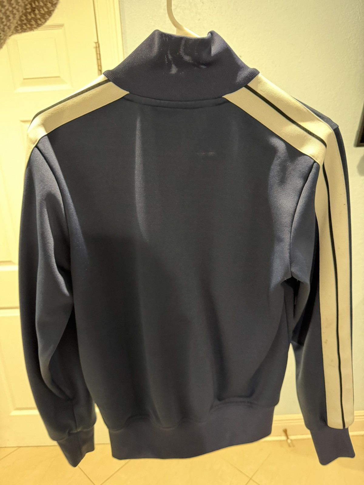 Palm Angels Palm Angels Classic Track Jacket Navy/White - Full Zip Size US XS / EU 42 / 0 - 2 Thumbnail