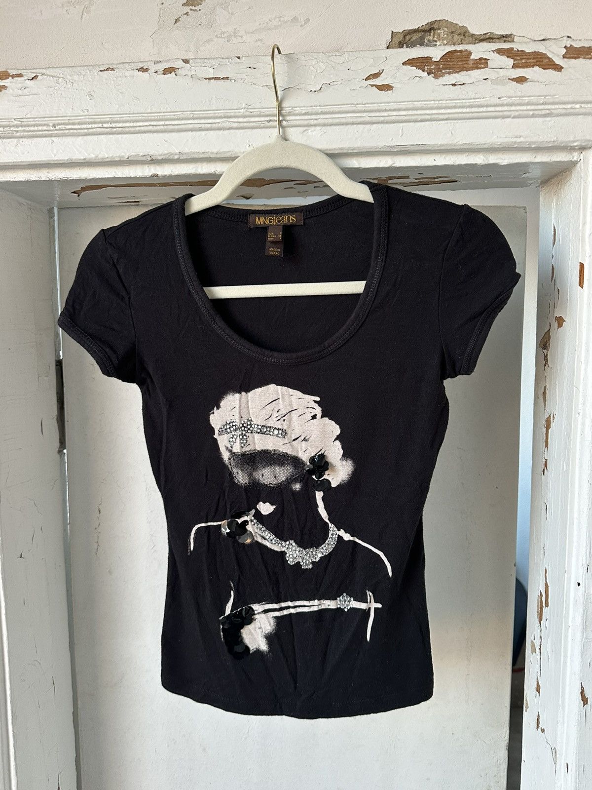 If Six Was Nine Vintage Printed Tee Size S / US 4 / IT 40 - 1 Thumbnail