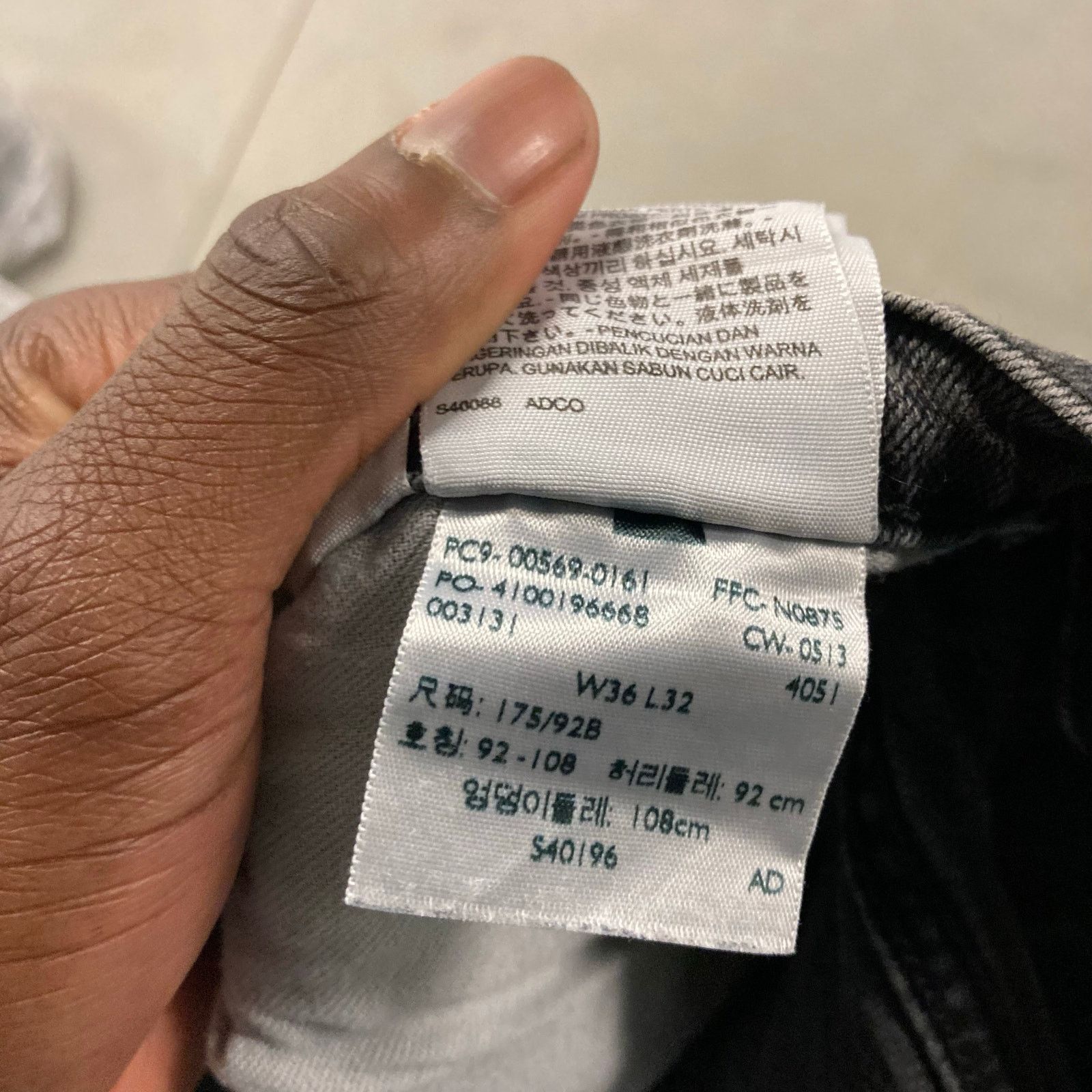 Levi's × Vintage Baggy Y2K Levis 569 Jeans 36x32 Size US 36 / EU 52 - 5 Thumbnail