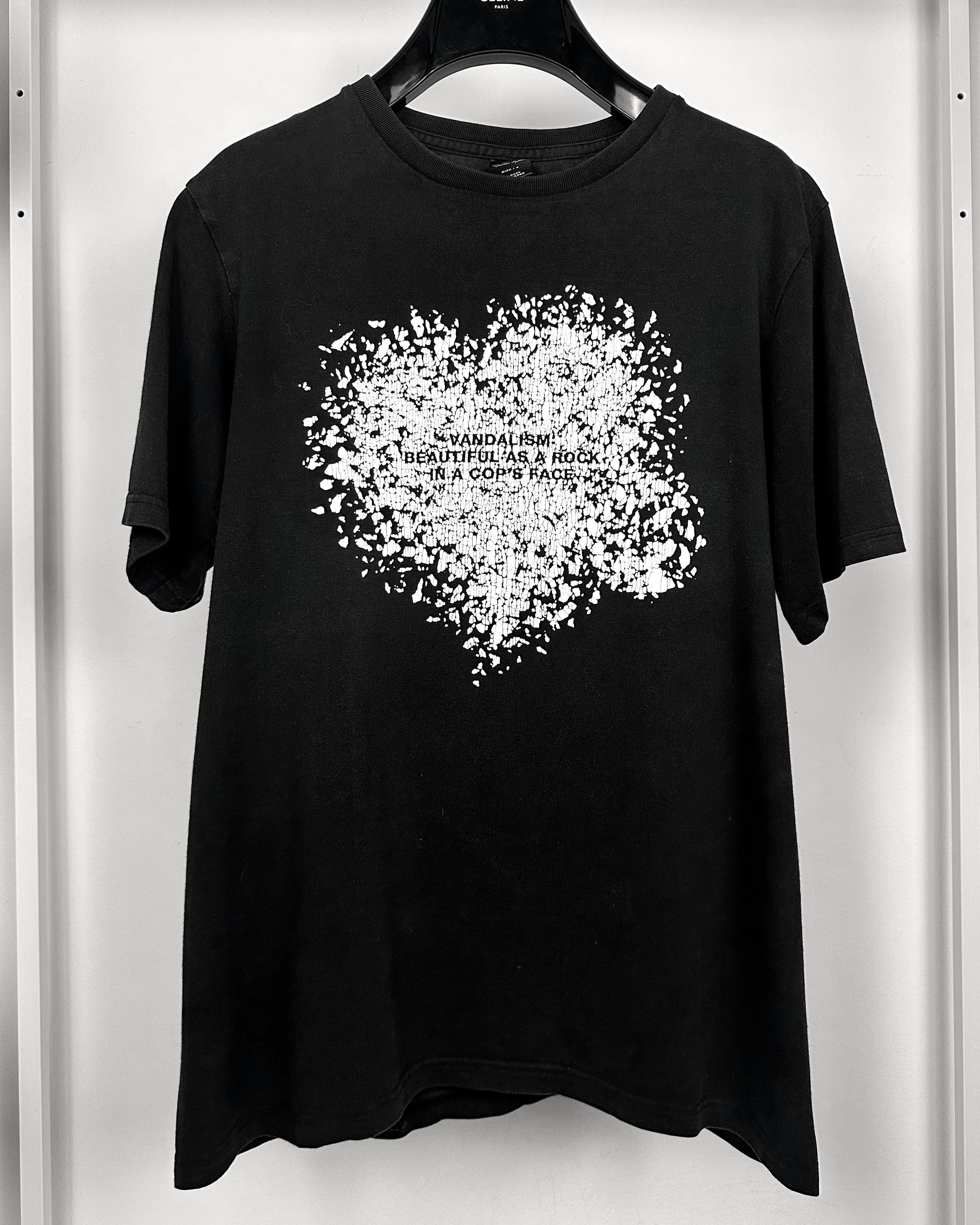 Number (N)ine Number Nine Crying Heart Vandalism T-Shirt Size US L / EU 52-54 / 3 - 3 Thumbnail