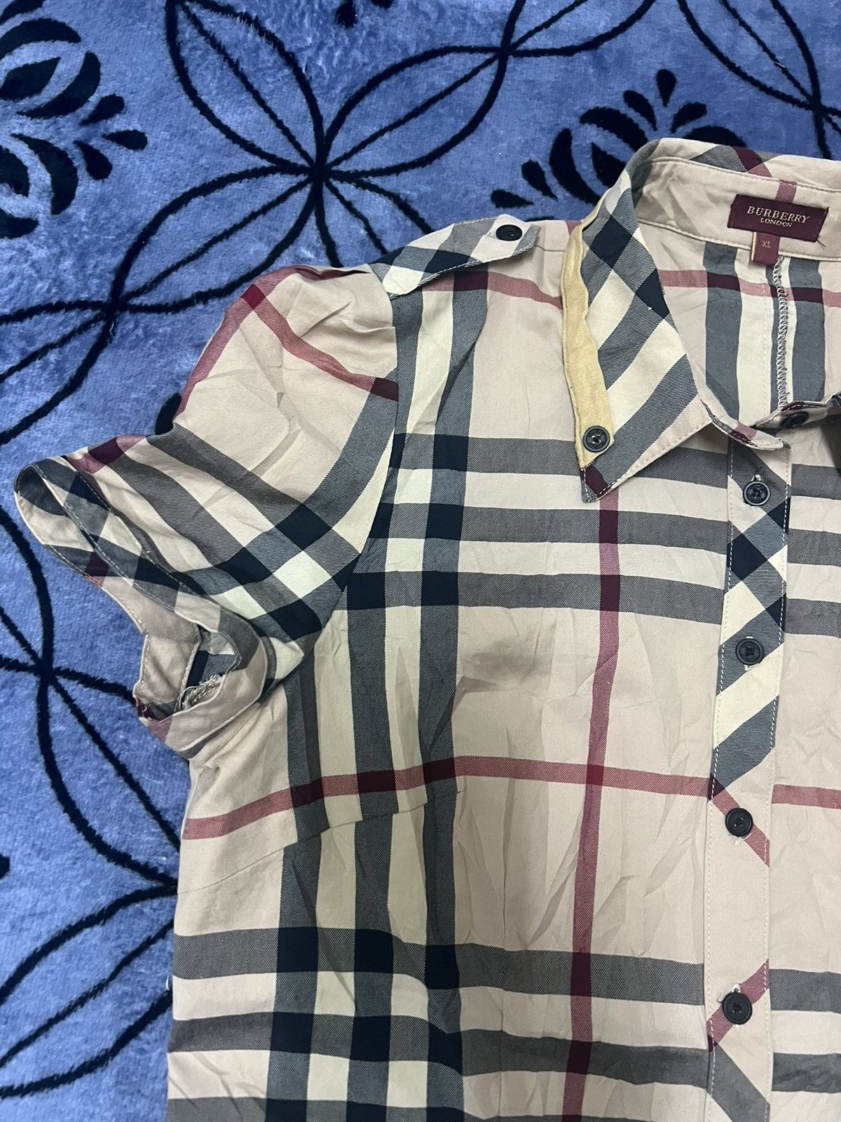 Burberry Burberry Nova Check - vintage 90’s buttons up Size XL / US 12-14 / IT 48-50 - 3 Thumbnail