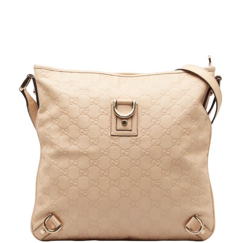 Gucci Gucci Gucci Leather Guccissima Abbey Shoulder Bag 131326 Leather Crossbody Bag 131326 in Very Good Condition Size ONE SIZE - 1 Thumbnail