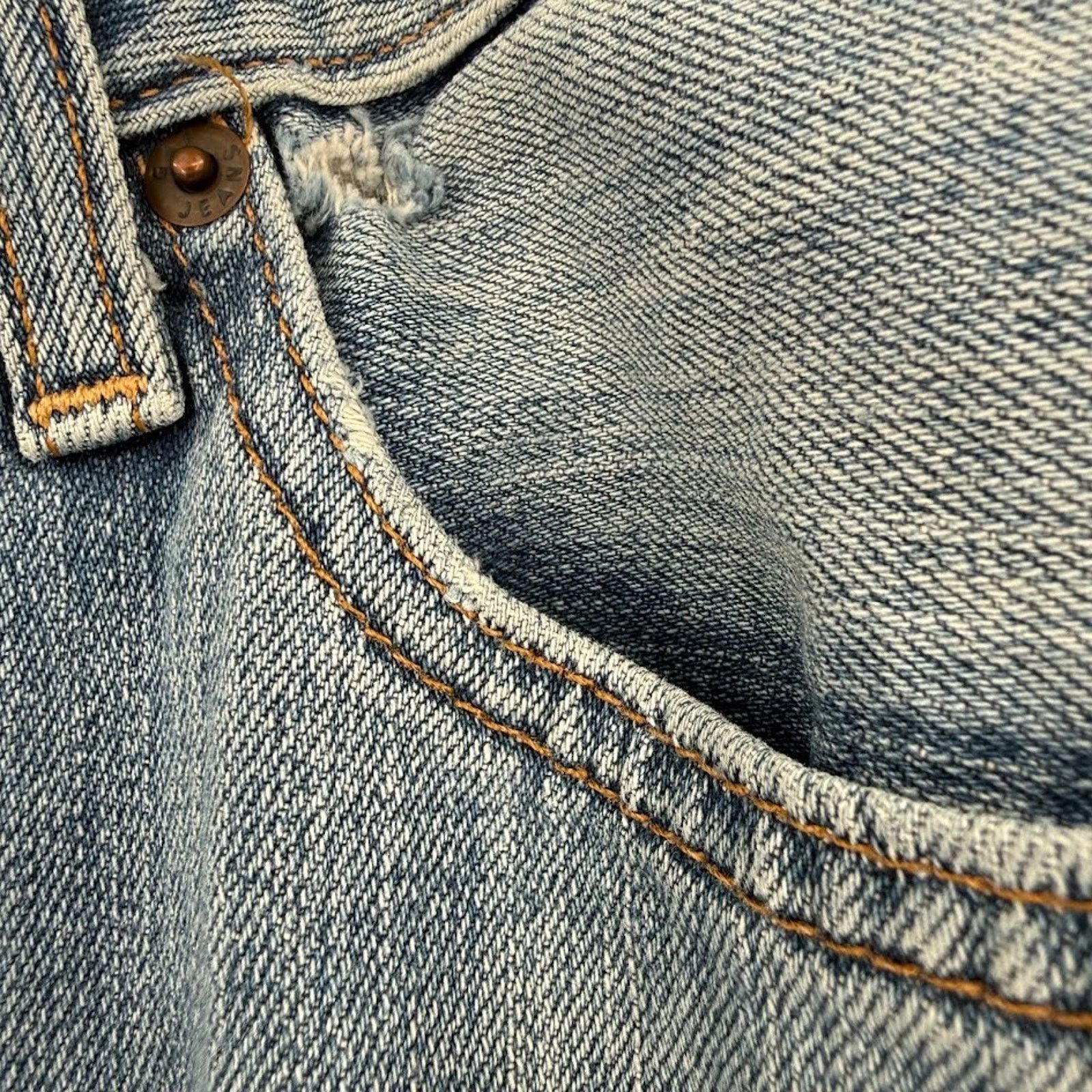 Gap Gap Womens Jeans Size 10 Light Wash Stretch Vintage Size 32" / US 10 / IT 46 - 5 Thumbnail