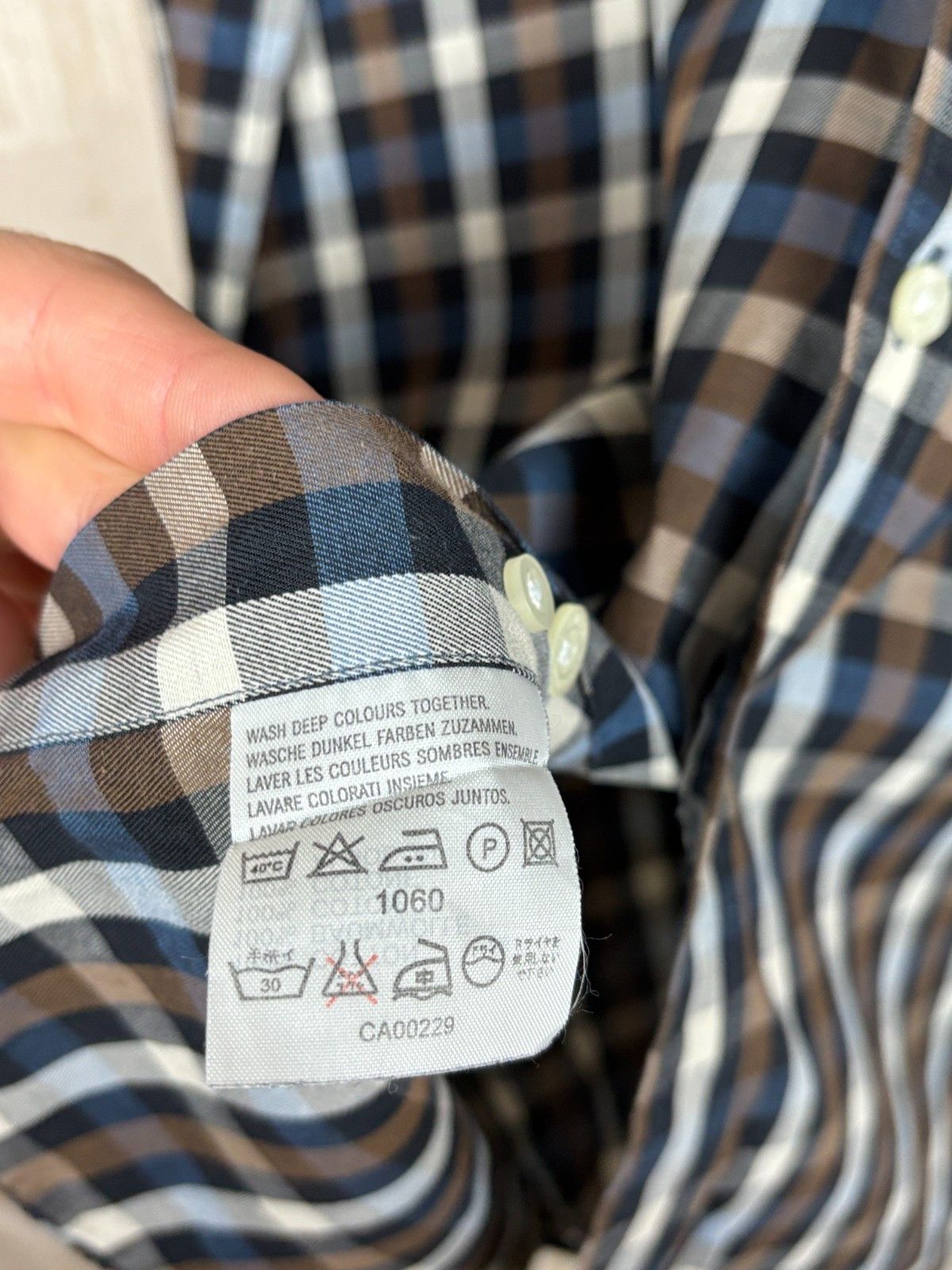 Aquascutum VTG Aquascutum of London Check Shirt Pocket Shirt Size US S / EU 44-46 / 1 - 10 Thumbnail