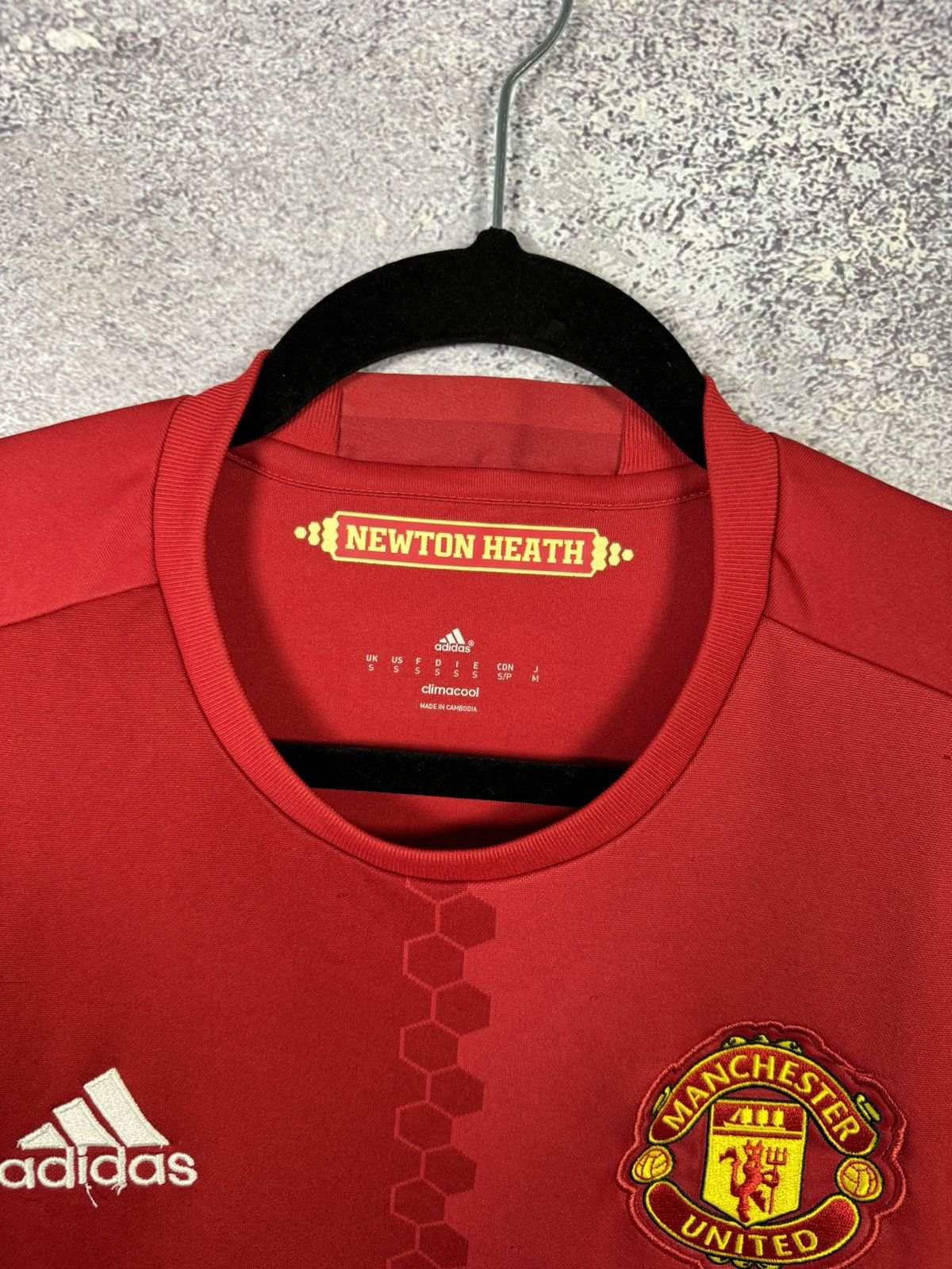 Adidas Vintage Manchester United 2016/17 Adidas Soccer Jersey Small Size US S / EU 44-46 / 1 - 6 Thumbnail