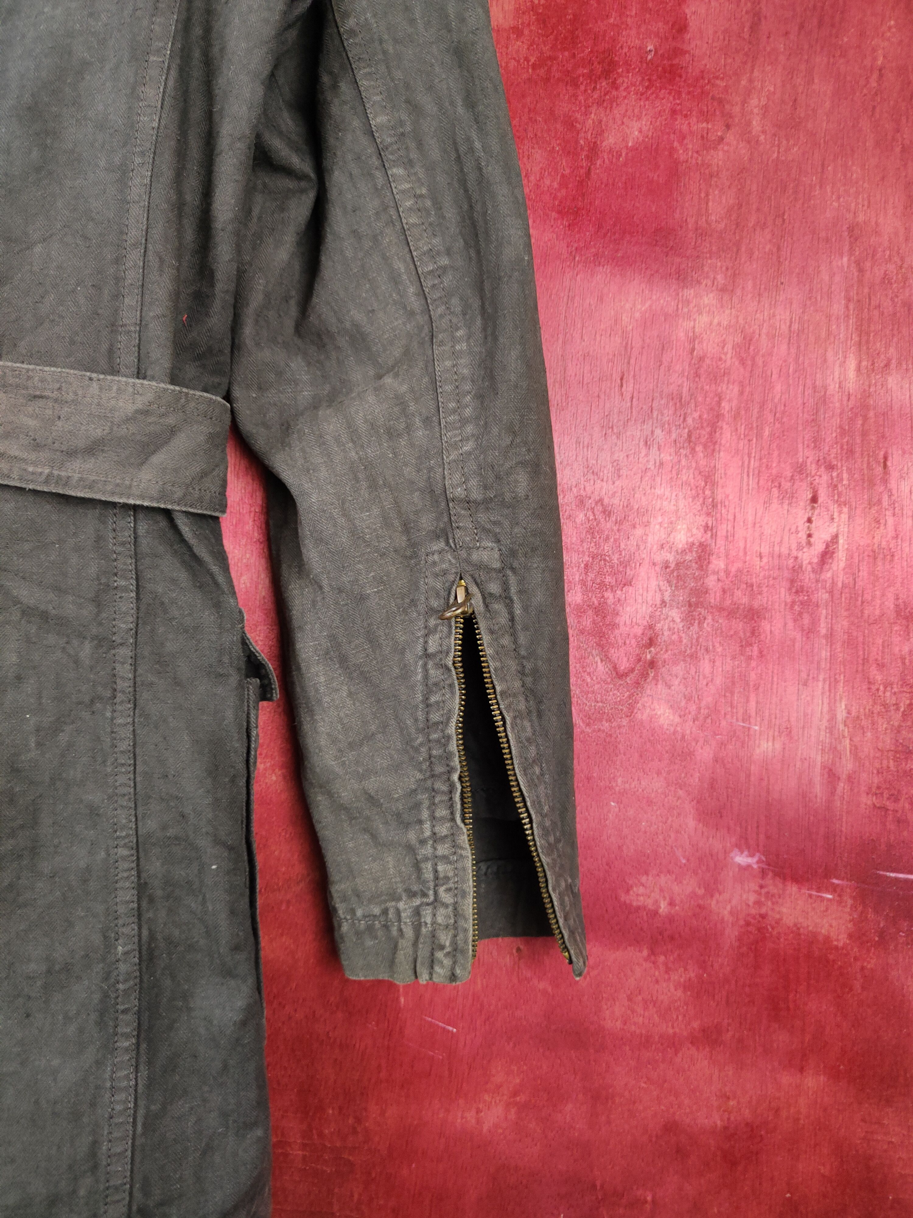 Japanese Brand Haib japan multipocket Dark Brown parka Coat jacket #S1329 Size US M / EU 48-50 / 2 - 11 Thumbnail