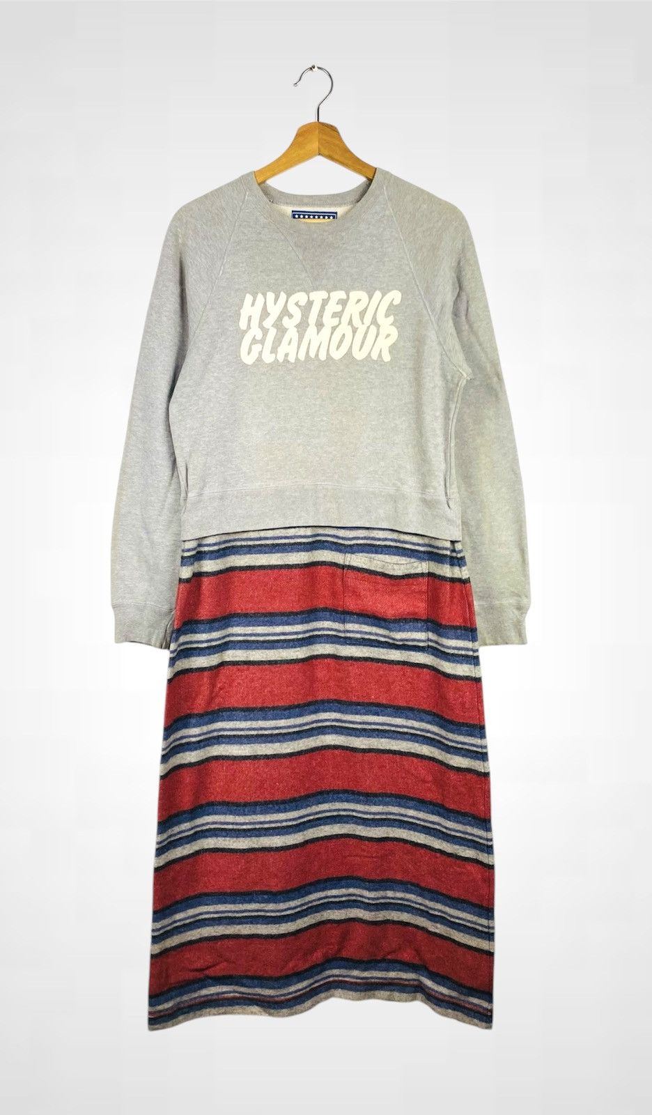 Rare Hysteric Glamour Spellout Sweatshirt Dress
