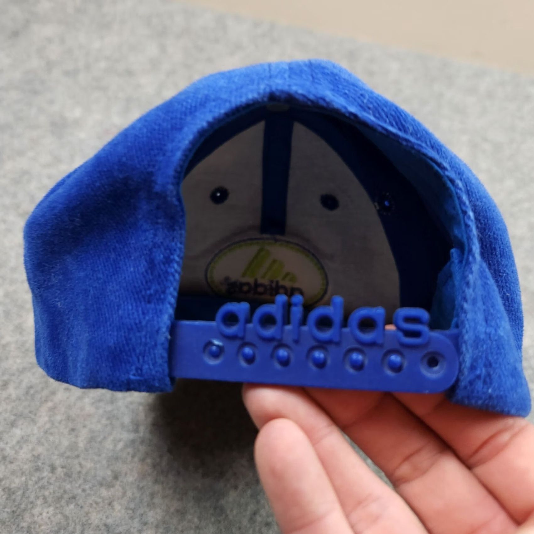 Adidas Adidas Hat One Size Adjustable Blue Logo Snapback Mens Sports Casual Cap Size ONE SIZE - 7 Thumbnail