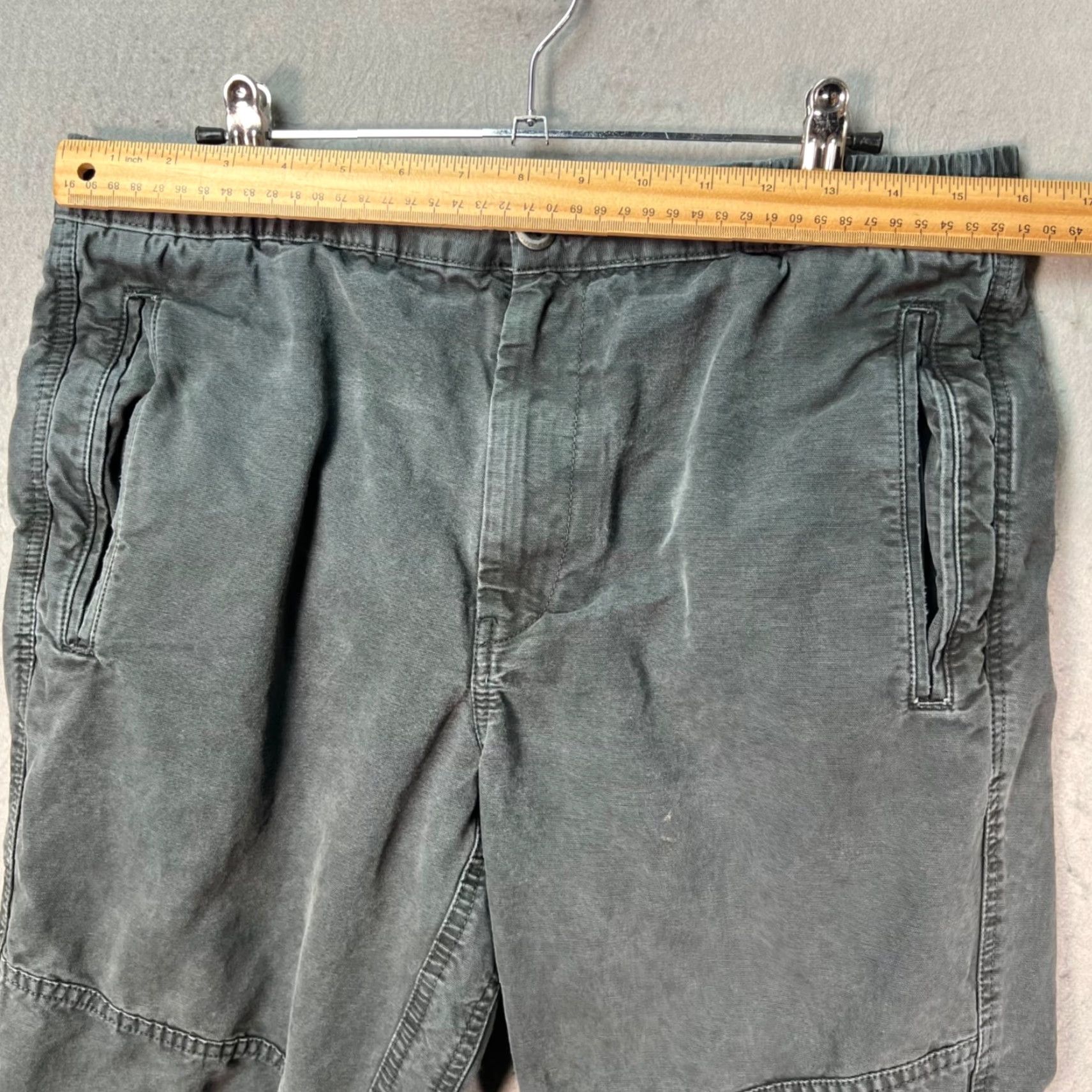 Gap Gap Mens Size Medium Gray Jogger Pants w/ Ankle Zip & Elastic Waist Size US 31 - 5 Thumbnail
