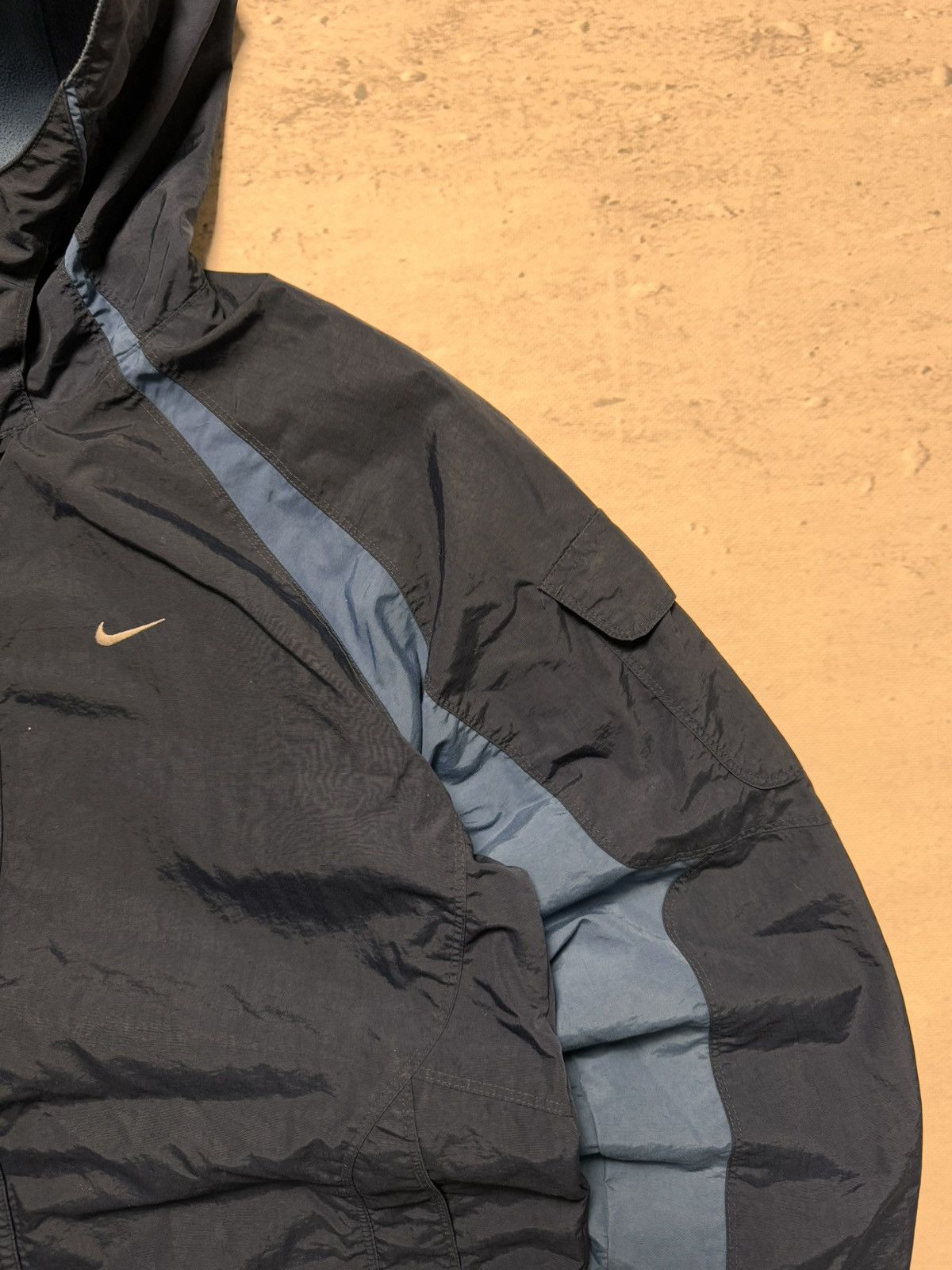Nike × Nike ACG NIKE VINTAGE DOUBLESIDED TEDDY FLEECE / NYLON LIGHT JACKET Size US L / EU 52-54 / 3 - 5 Thumbnail