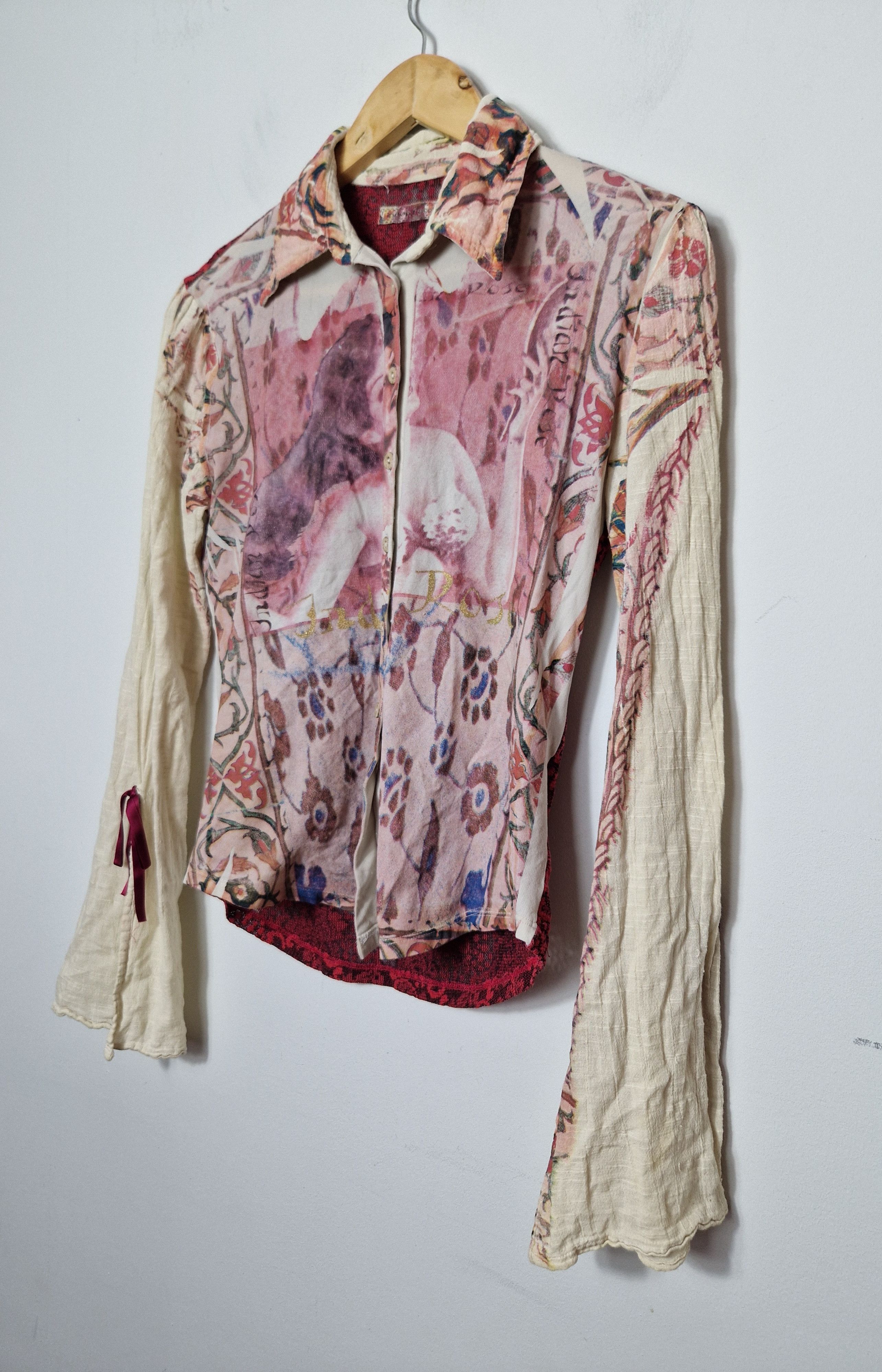 Jean Paul Gaultier Vintage lace flare jean paul gaultier style top Size M / US 6-8 / IT 42-44 - 2 Thumbnail
