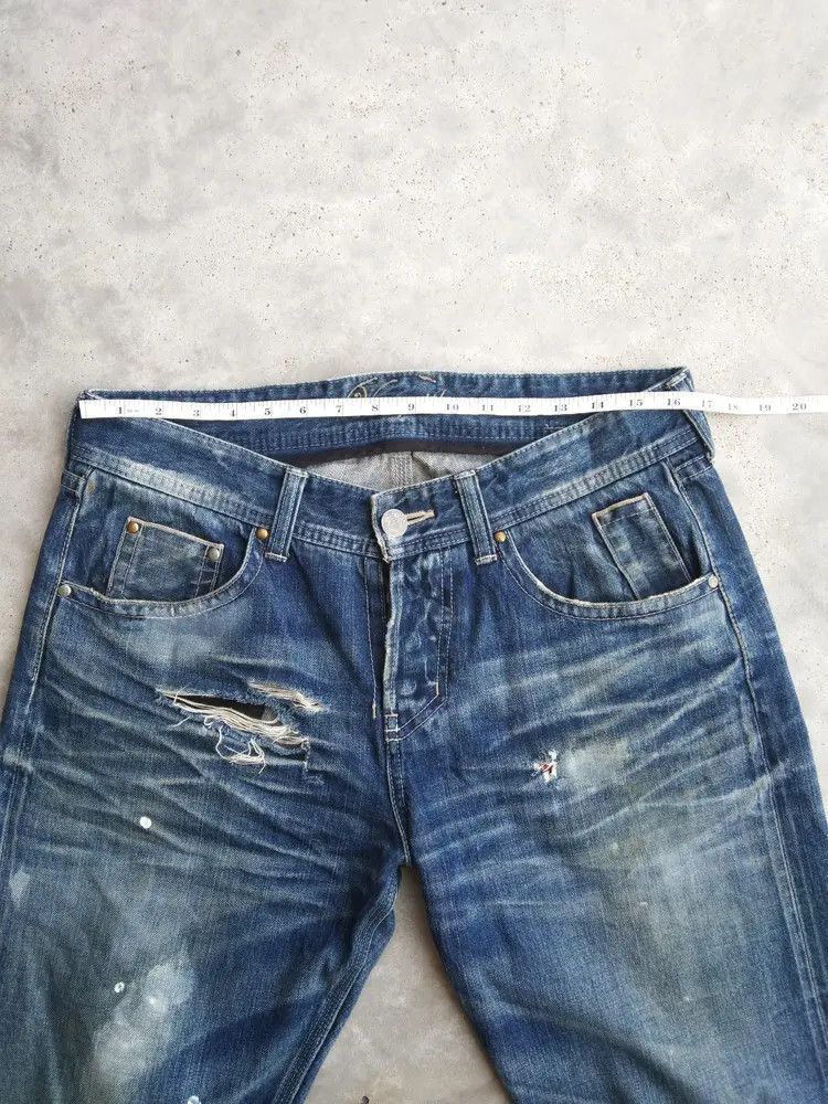 Vanquish Vintage Vanquish Selvedge Redline Distressed Jeans 33x34 Size US 33 - 8 Thumbnail