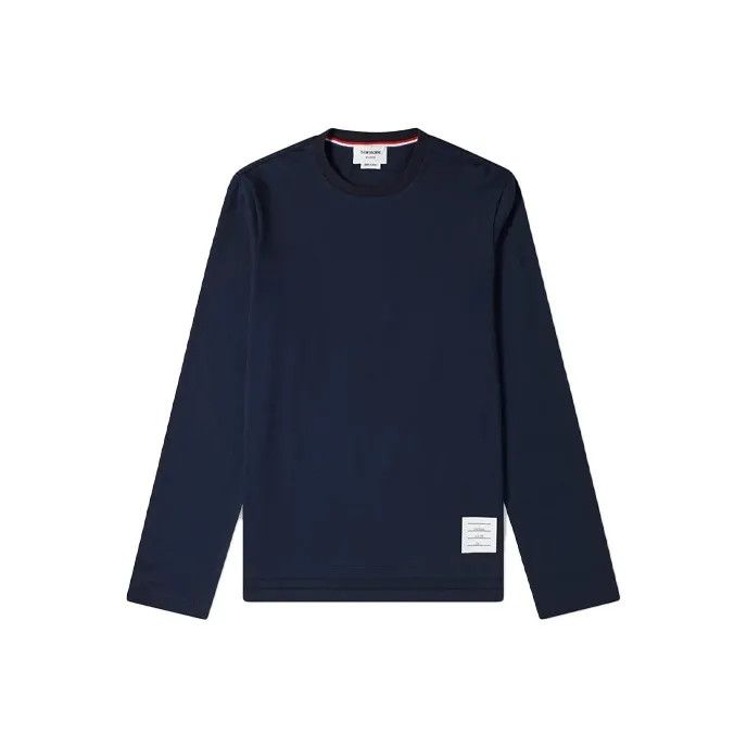 Thom Browne Thom Browne Long Sleeve Crew Neck T-Shirt 0079 Size US S / EU 44-46 / 1 - 1 Thumbnail