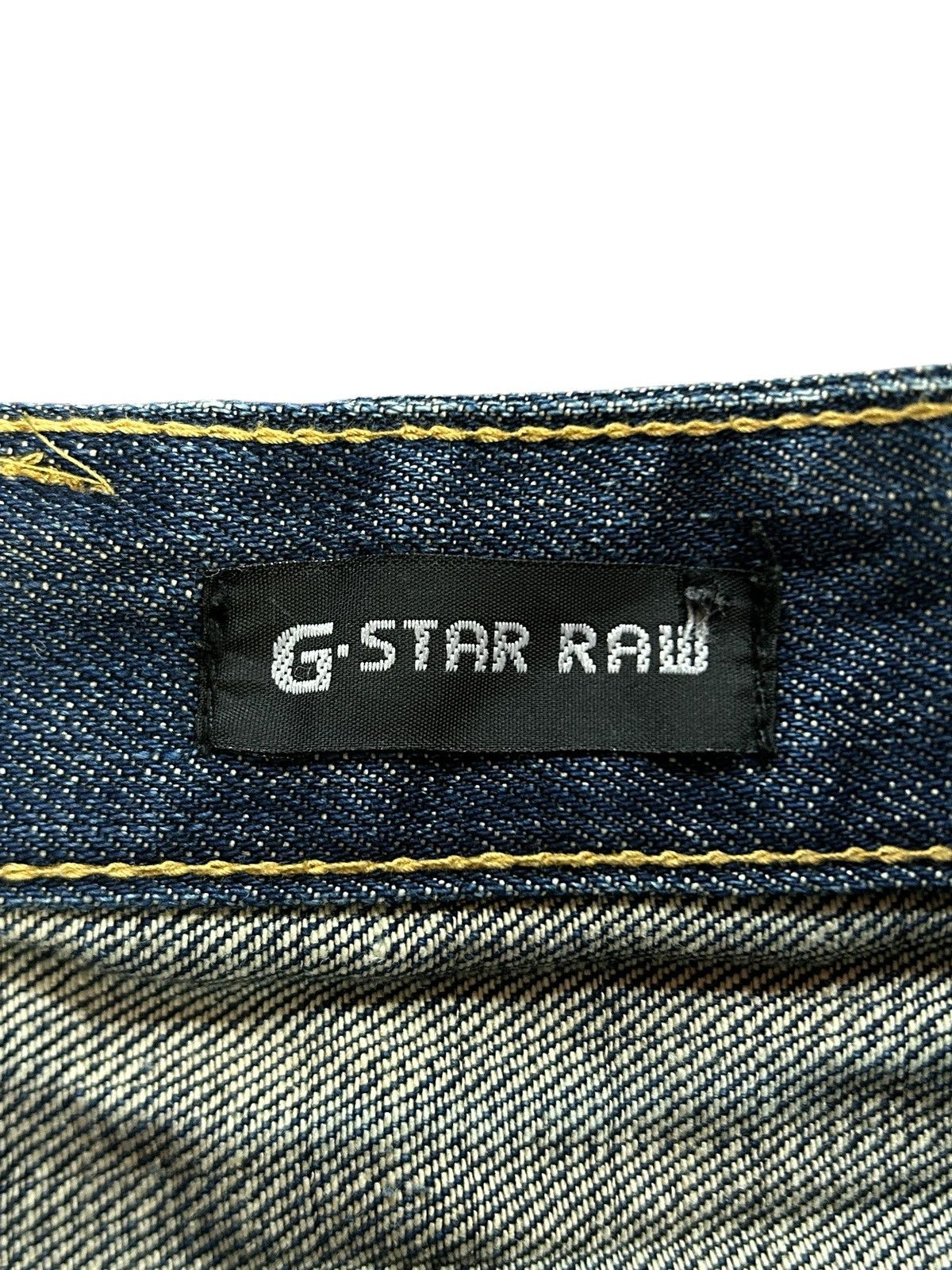 G-Star × Vintage Vintage Gstar Raw Crazy Fade Rusty y2k Jeans Size US 27 - 15 Thumbnail