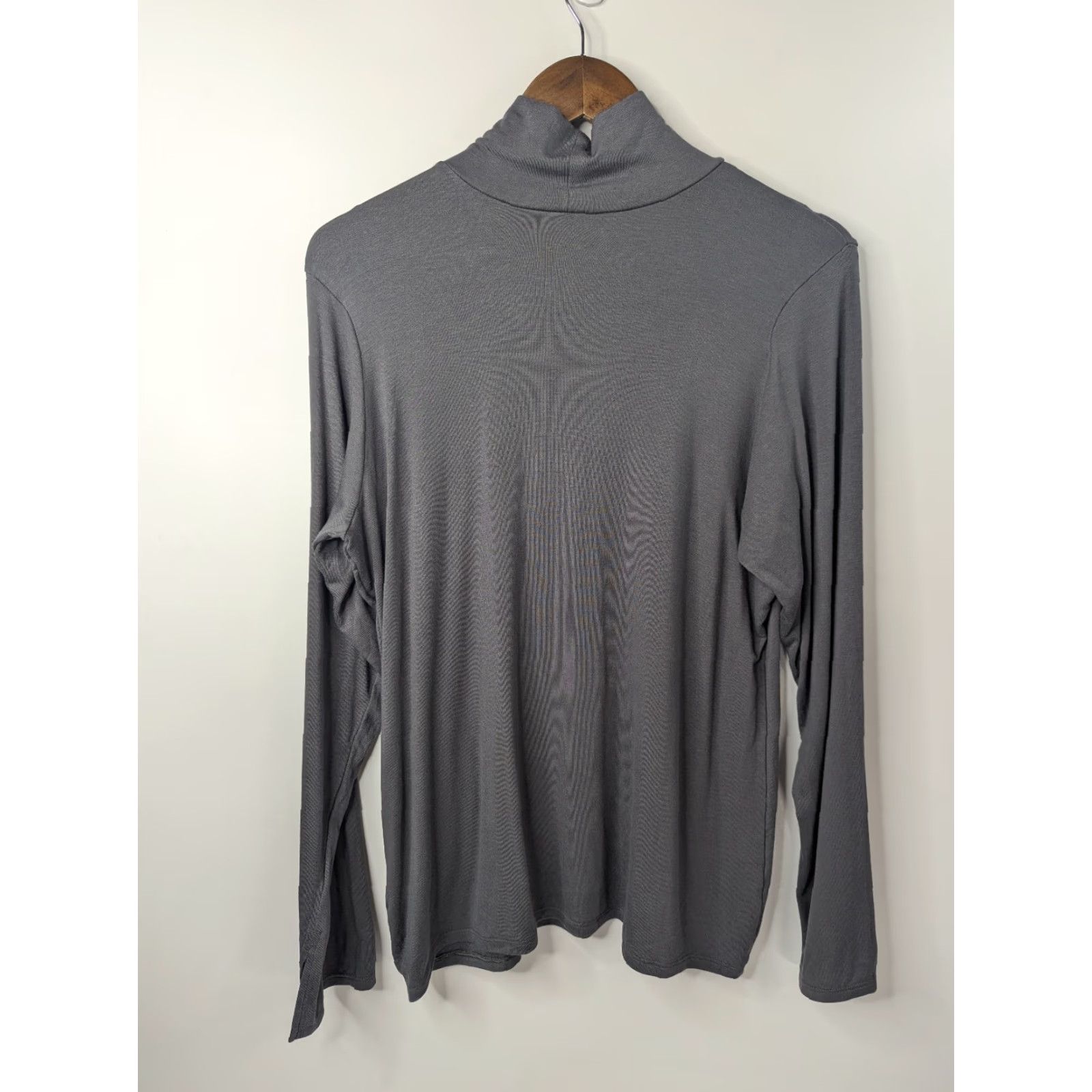 Spanx Spanx Better Base Long Sleeve Turtleneck Womens Size 3X Gray Black 10320R Size XXL / US 16-18 / IT 52-54 - 3 Thumbnail