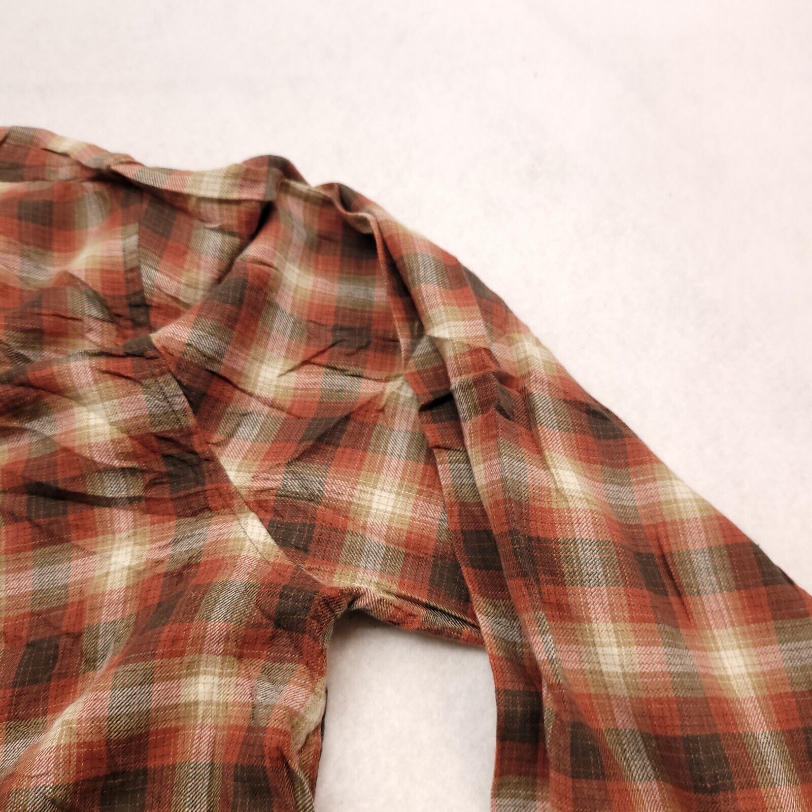 Bugle Boy Bugle Boy Jean Company Button Up Shirt Adult Men Size 2X Red Size US XXL / EU 58 / 5 - 6 Thumbnail
