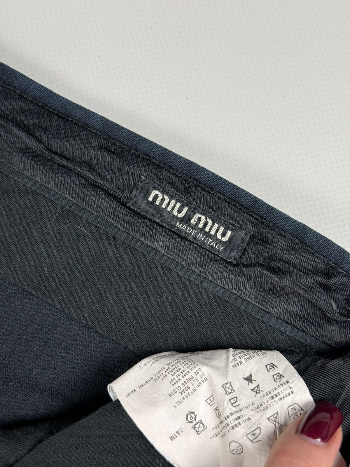 Miu Miu Miu Miu Vintage 2006 Men’s Cotton Chino Pants Trousers Size US 32 / EU 48 - 11 Thumbnail