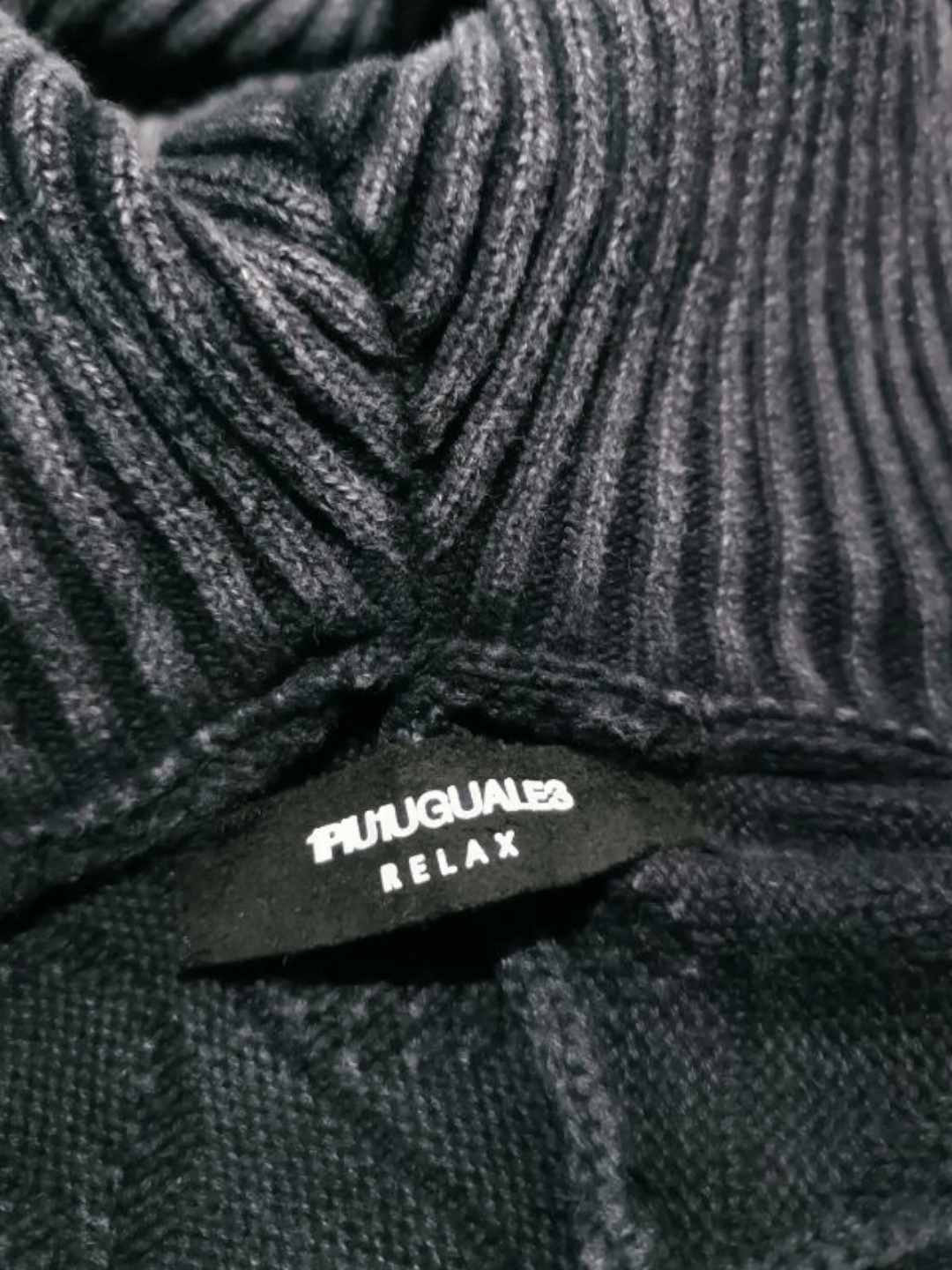 Japanese Brand 1PIU1UGUALE3 Relax Ortega pattern knit hoodie Size US M / EU 48-50 / 2 - 8 Thumbnail