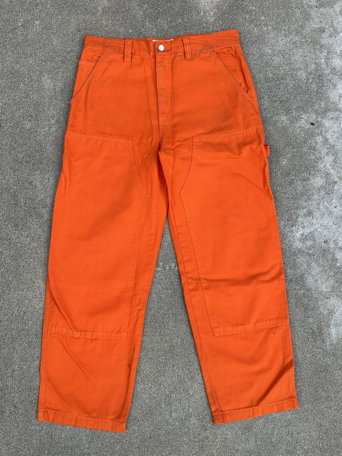 Stussy Stussy canvas work pant orange Size US 32 / EU 48 - 1 Thumbnail