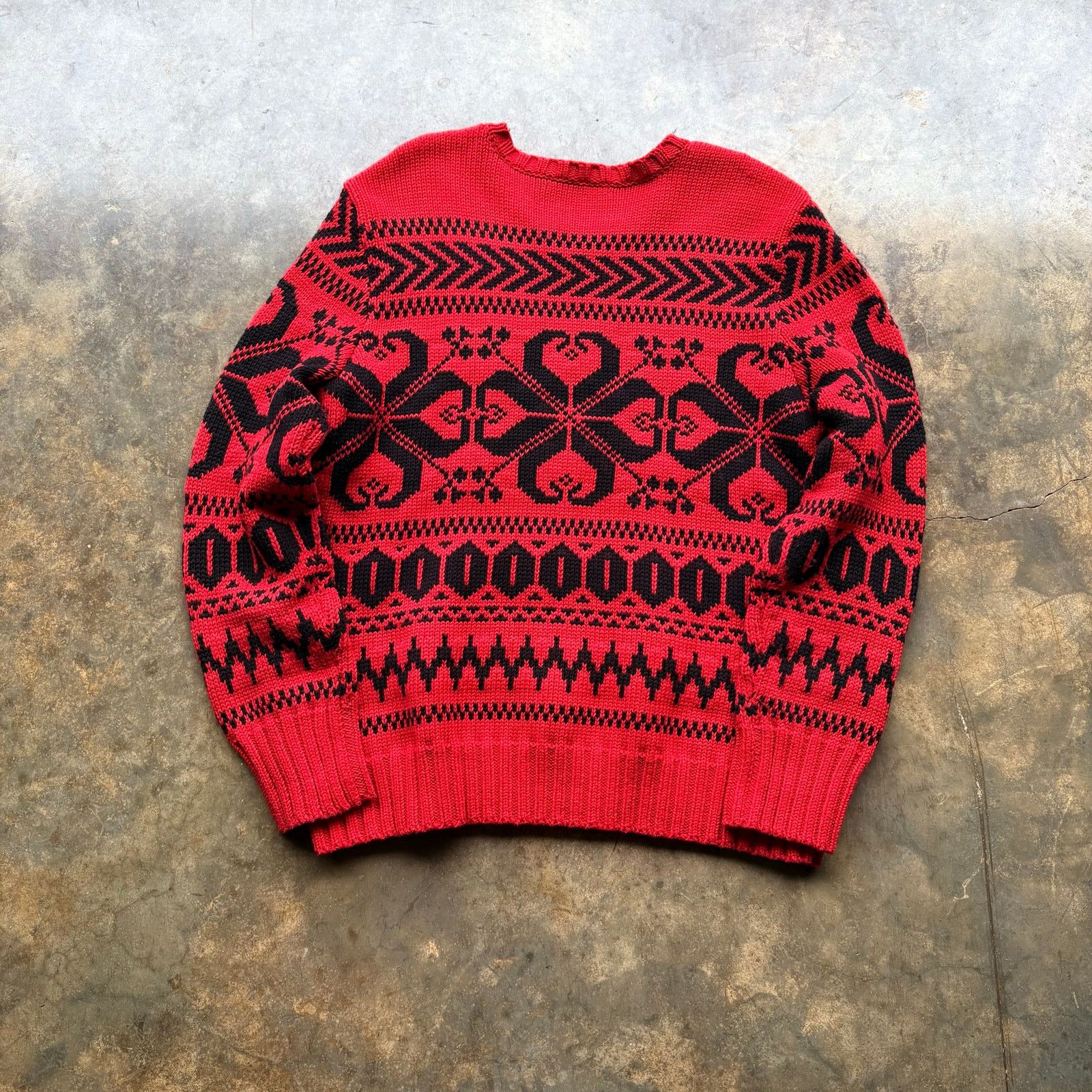 Polo Ralph Lauren Vintage Polo Ralph Lauren Thick Knit Sweater Size US XL / EU 56 / 4 - 6 Thumbnail