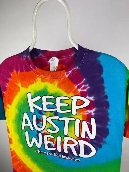Band Tees Keep Austin weird T-shirt vintage band tee size Medium Size US M / EU 48-50 / 2 - 3 Thumbnail