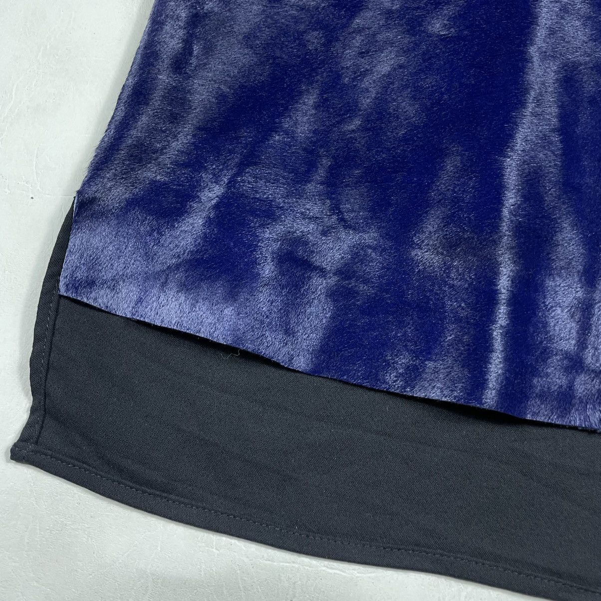 Helmut Lang HELMUT LANG CALF HAIR CAPPED SLEEVELESS BLOUSE Size S / US 4 / IT 40 - 4 Thumbnail