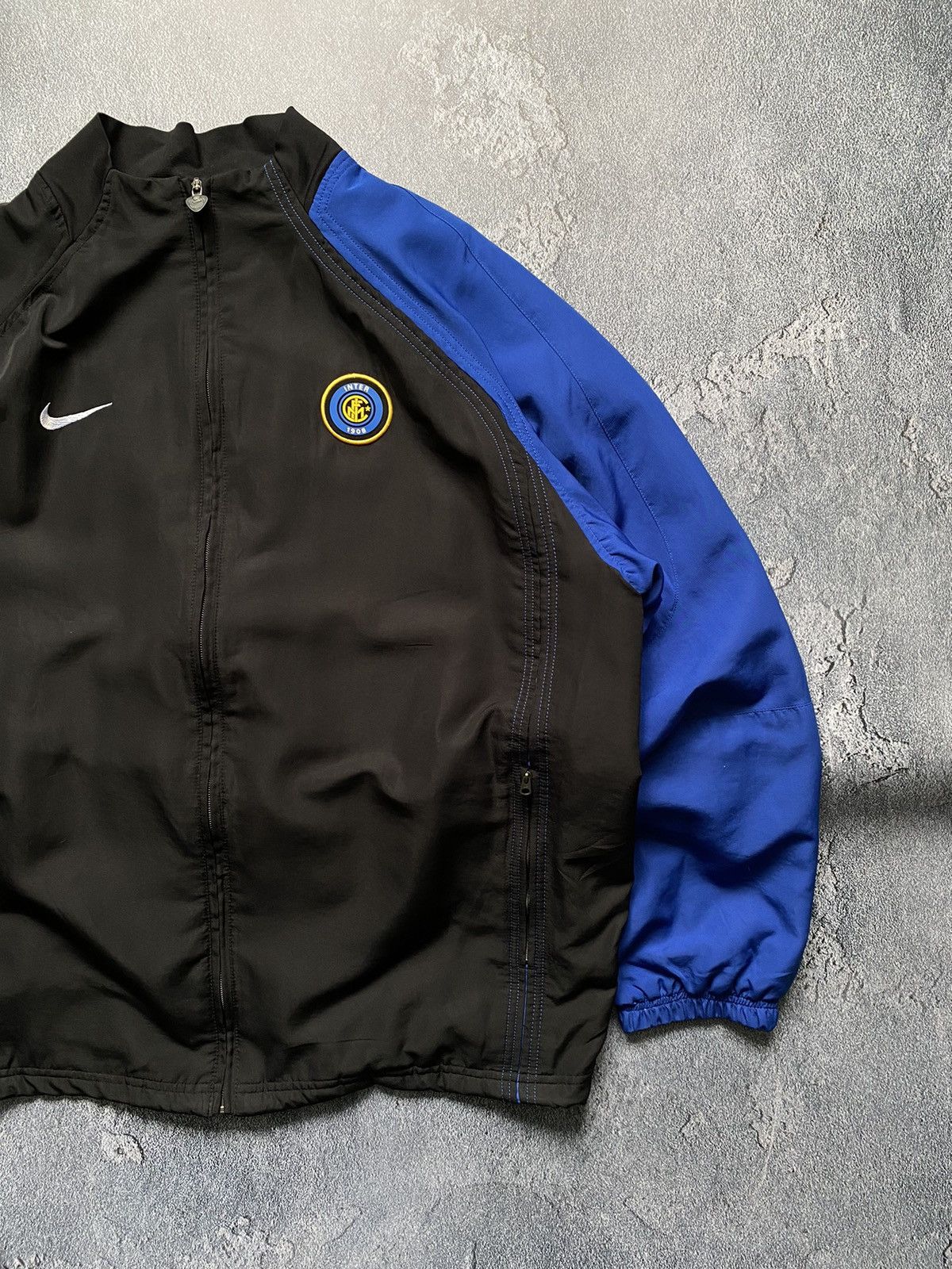 Nike × Vintage Nike inter FC Vintage Jacket Size US XL / EU 56 / 4 - 4 Thumbnail