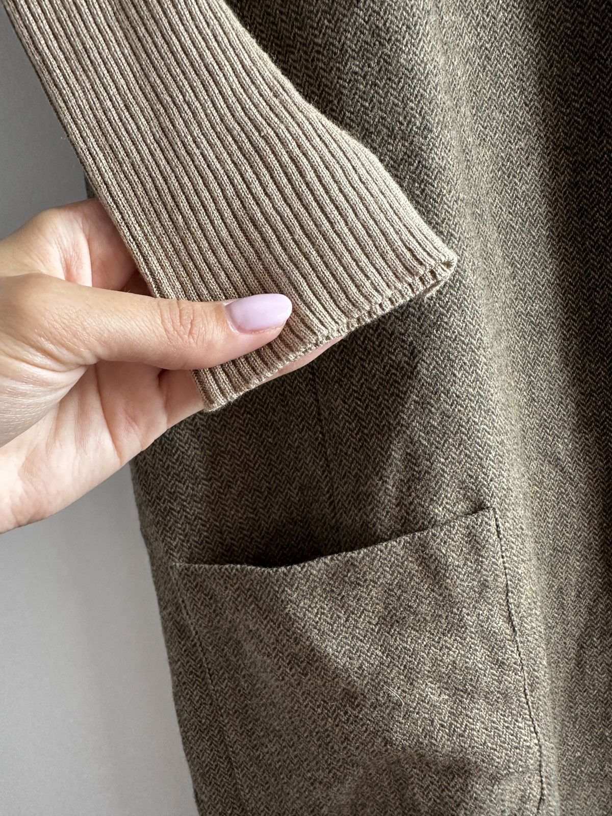 Weekend Max Mara Max Mara Weekend Wool Skirt Suit-Checked Blazer&Skirt Set Size L / US 10 / IT 46 - 6 Thumbnail