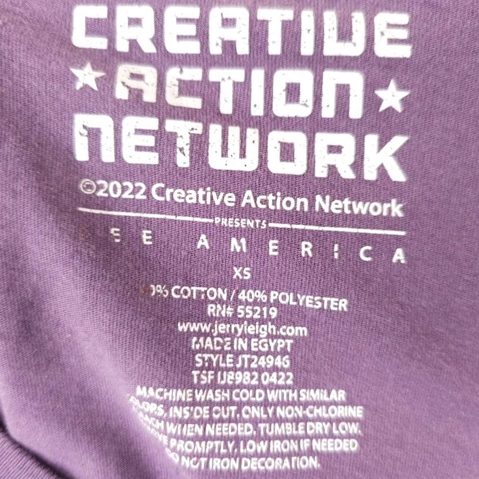 Vintage Joshua Tree National Park T Shirt Womens XS Purple Crop Top Nature Tee Size XS / US 0-2 / IT 36-38 - 5 Thumbnail
