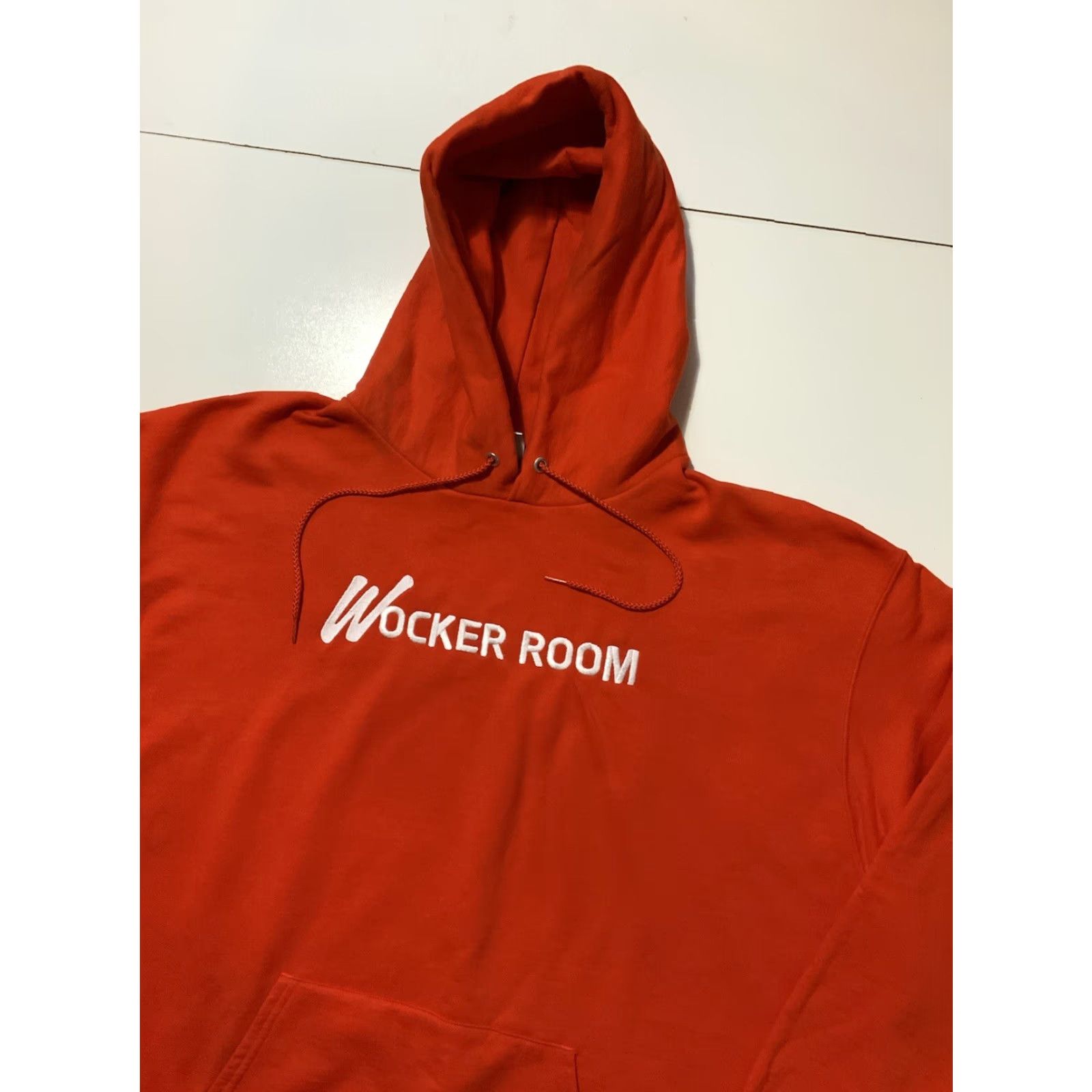 Champion VINTAGE Champion Hoodie Men's Orange 2XL Locker Room Wocker Room Wock Lean Double Cup Pullover 58 Chest 31 Shoulder to Hem Size US XXL / EU 58 / 5 - 3 Thumbnail