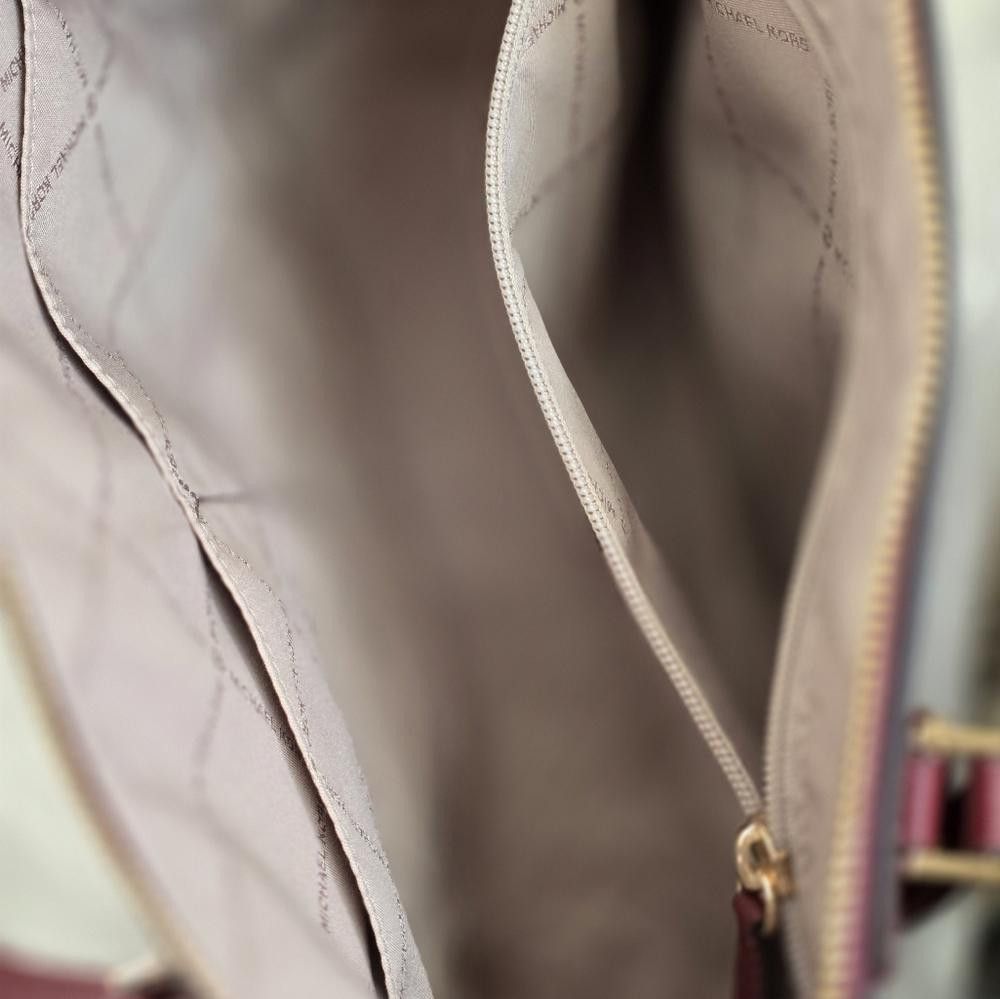 Michael Kors Michael Kors Charlotte Large Saffiano Leather Top-Zip Tote Size ONE SIZE - 7 Thumbnail
