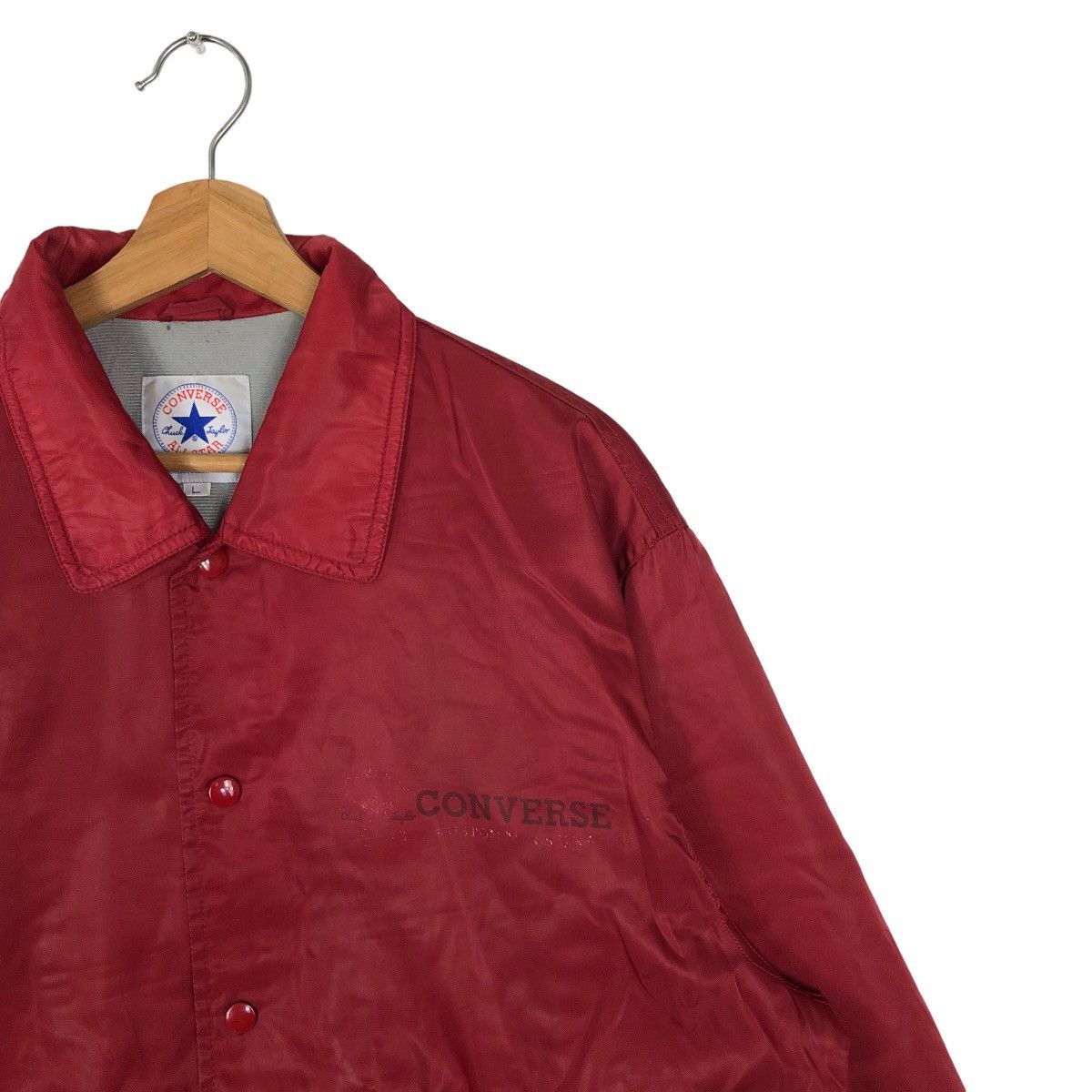 Japanese Brand 🔥90’s VINTAGE CONVERSE ALL STAR BOSTON MASS USA JACKET Size US L / EU 52-54 / 3 - 6 Thumbnail