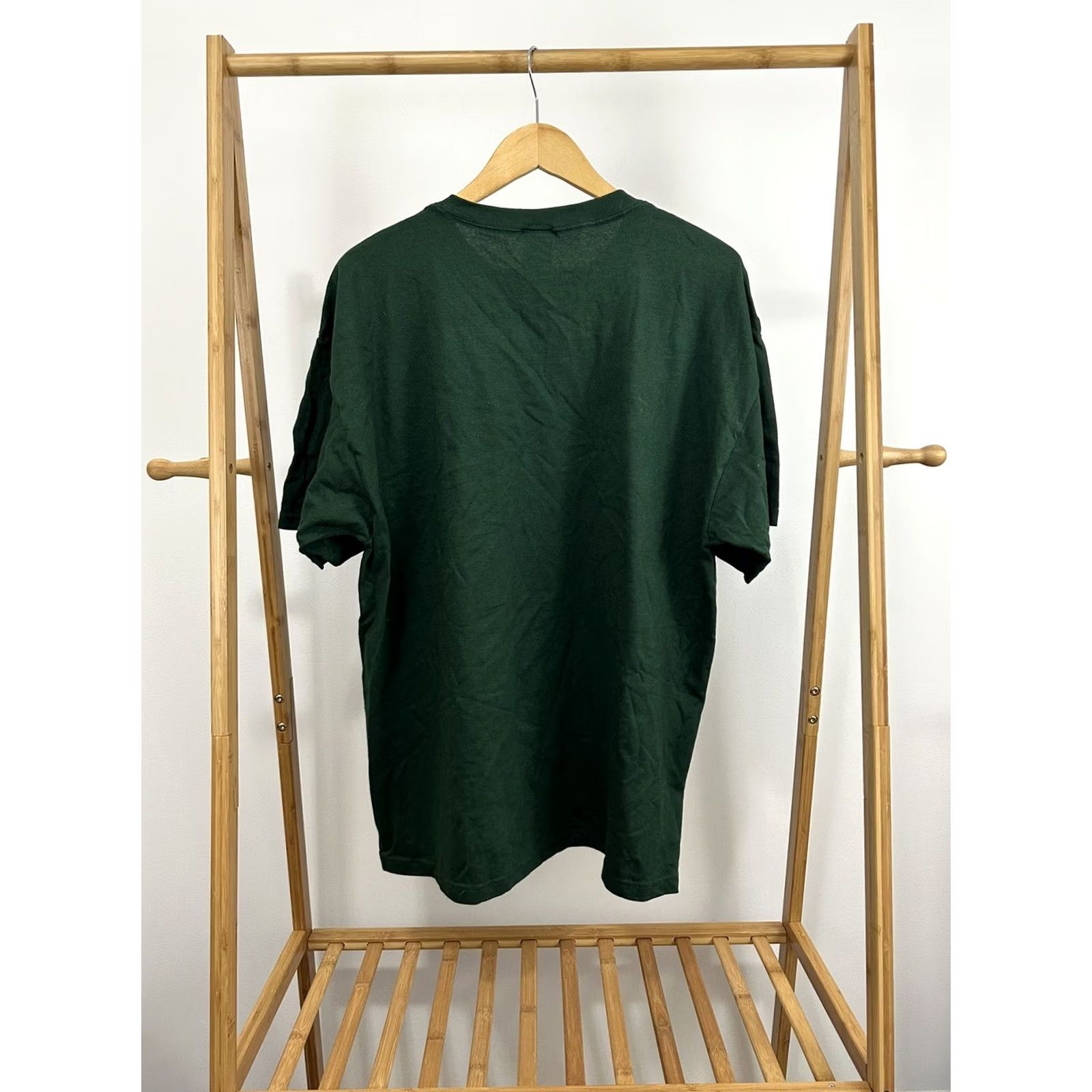 Fruit Of The Loom VTG Y2K Haight Ashbury Weed Marijuana Counterculture Hippie T-Shirt Size XL Men Green T-Shirt Size US XL / EU 56 / 4 - 4 Thumbnail
