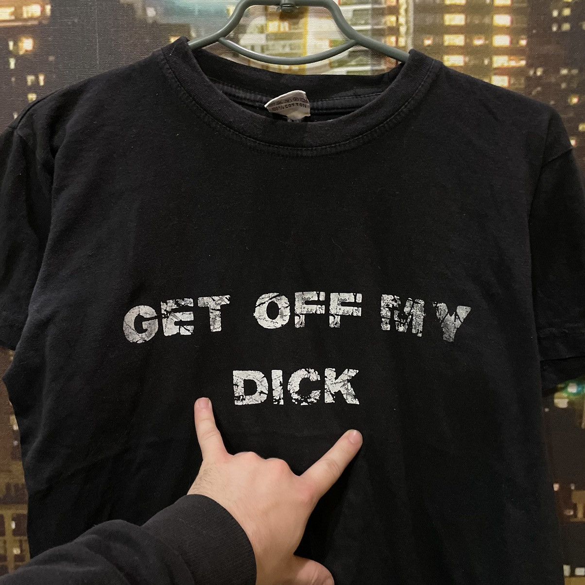 Vintage Vintage Y2K Black Graphic Tee Funny Slogan Streetwear Boxy S Size US S / EU 44-46 / 1 - 3 Thumbnail