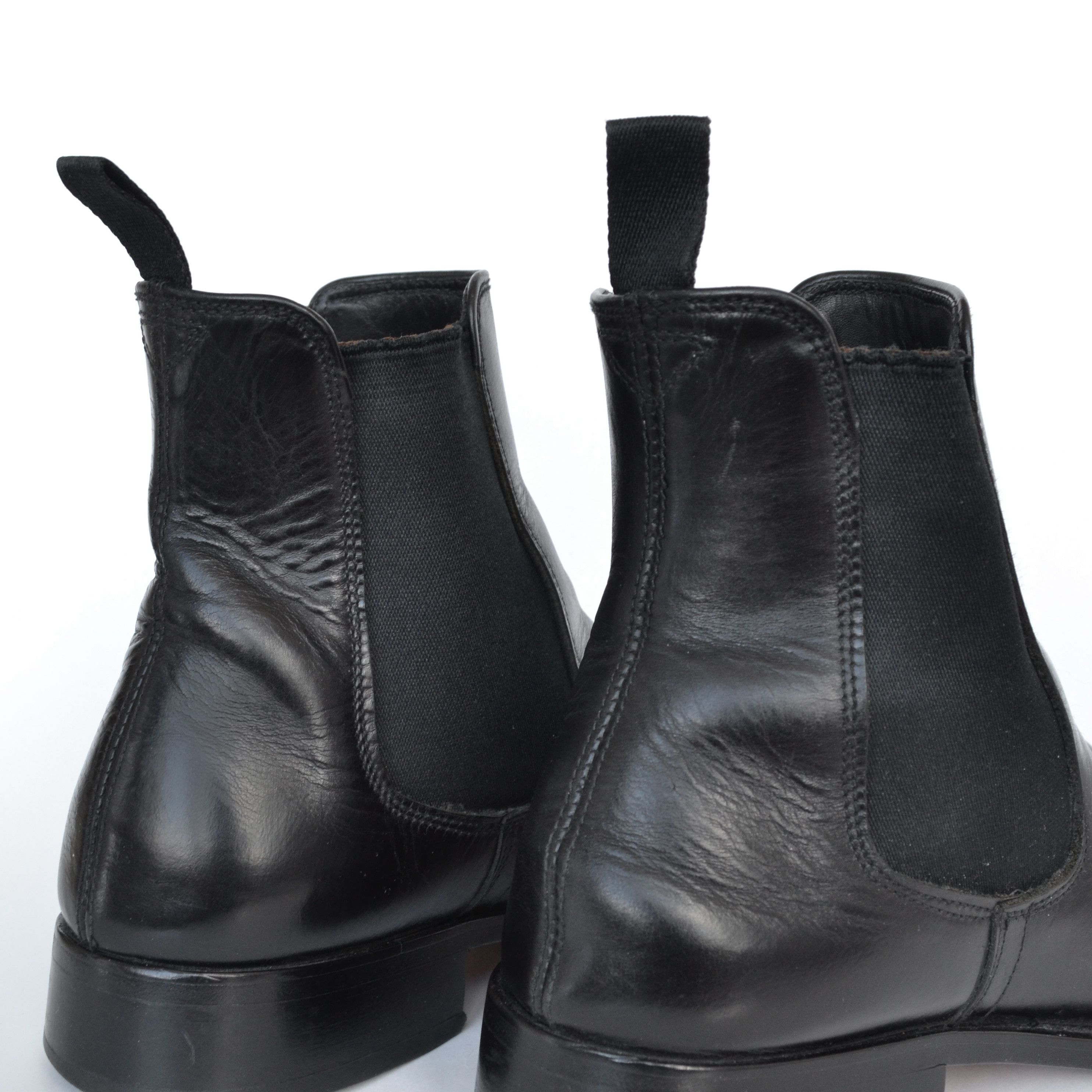 Miu Miu MIU MIU Boots Black Leather Chelsea Ankle Vintage PRADA Size US 8 / EU 41 - 11 Thumbnail