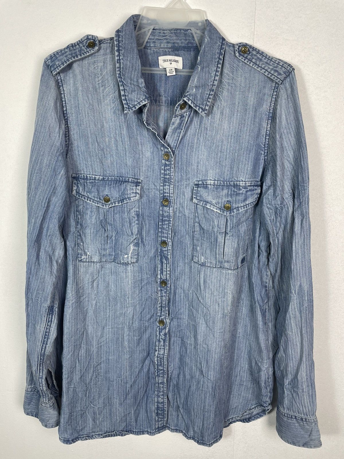 True Religion True Religion Western Shirt Size US L / EU 52-54 / 3 - 2 Thumbnail