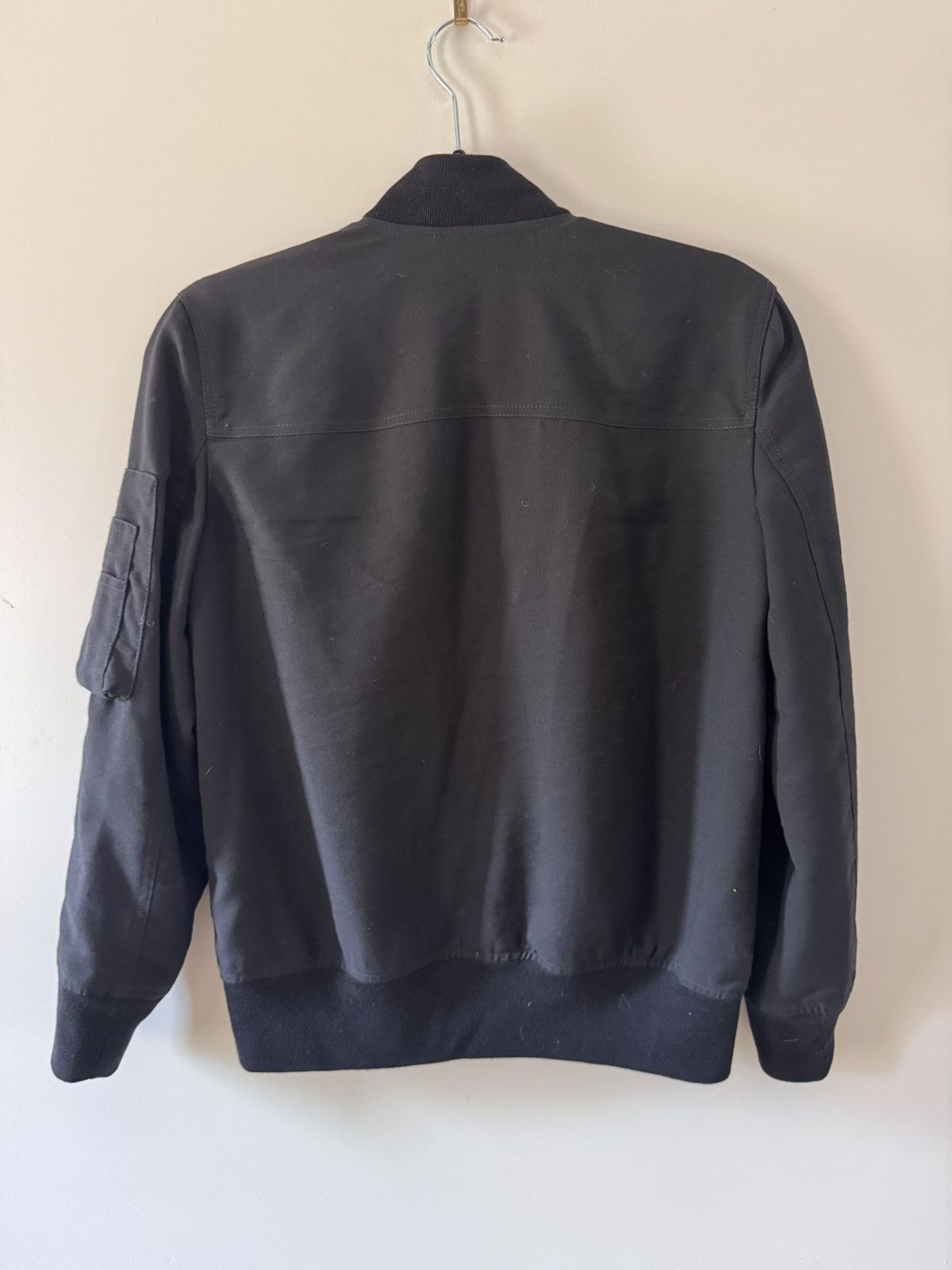 Rick Owens Rick Owens Archive Cotton Twill Flight Bomber Black Size S / US 4 / IT 40 - 2 Thumbnail