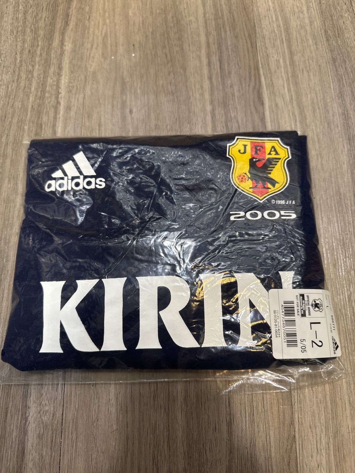 Adidas × Japanese Brand Japan 2005 Adidas soccer tee Size US L / EU 52-54 / 3 - 6 Thumbnail